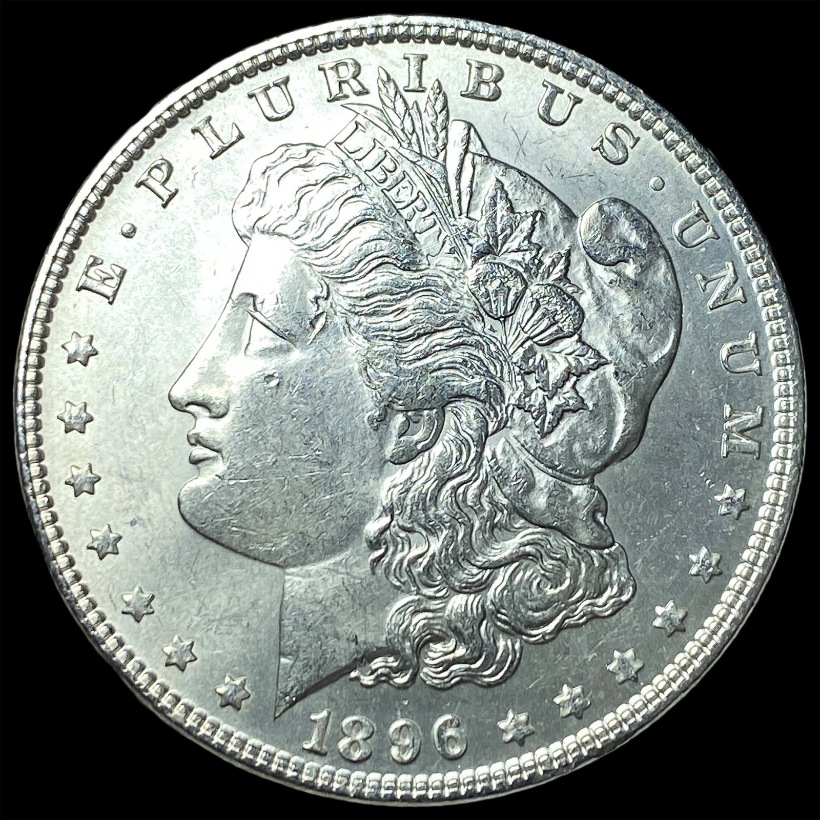 1896 Morgan Silver Dollar CHOICE BU: 1896 Morgan Silver Dollar CHOICE BU