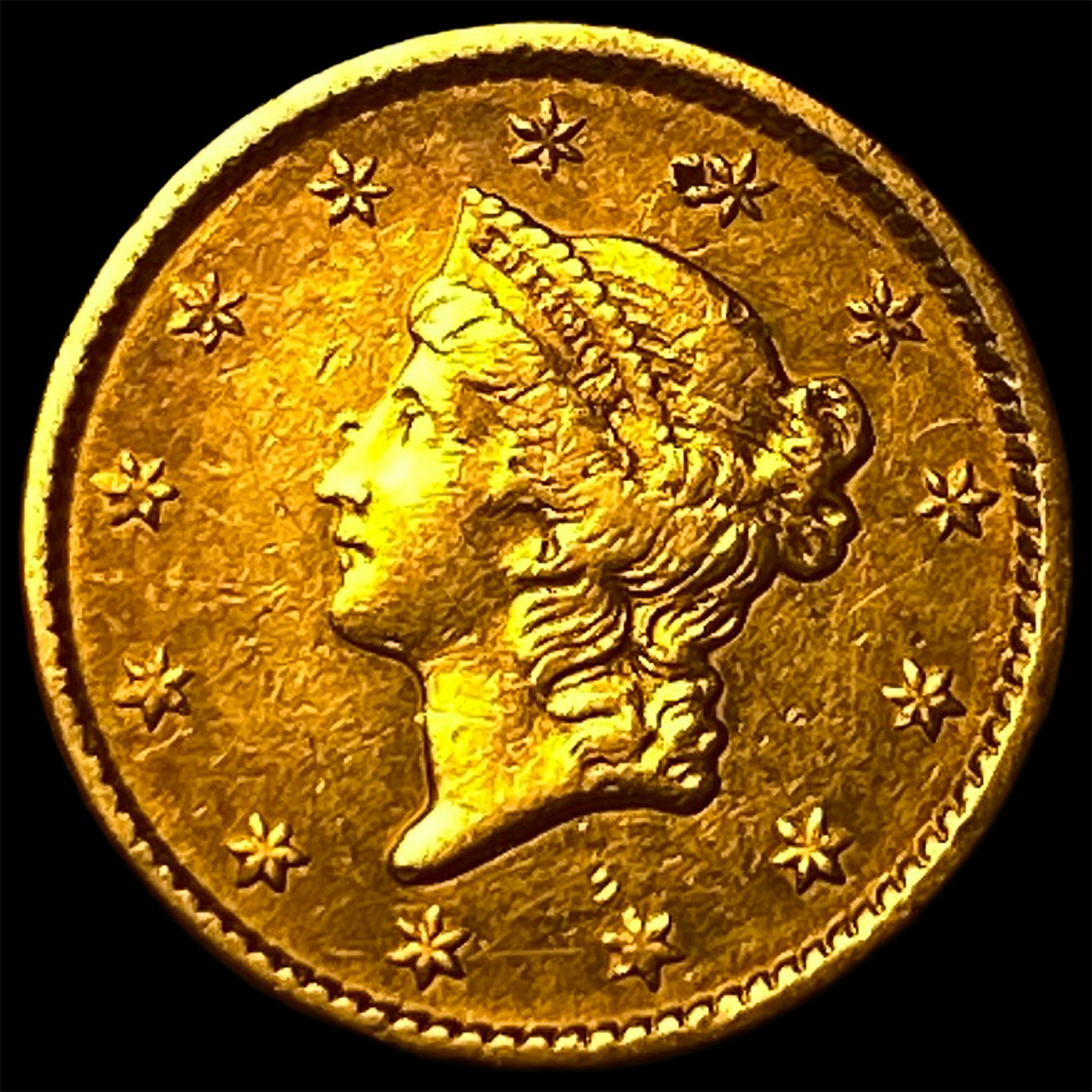 1851 Liberty Head Gold Dollar Type 1 HIGH GRADE: 1851 Liberty Head Gold Dollar Type 1 HIGH GRADE