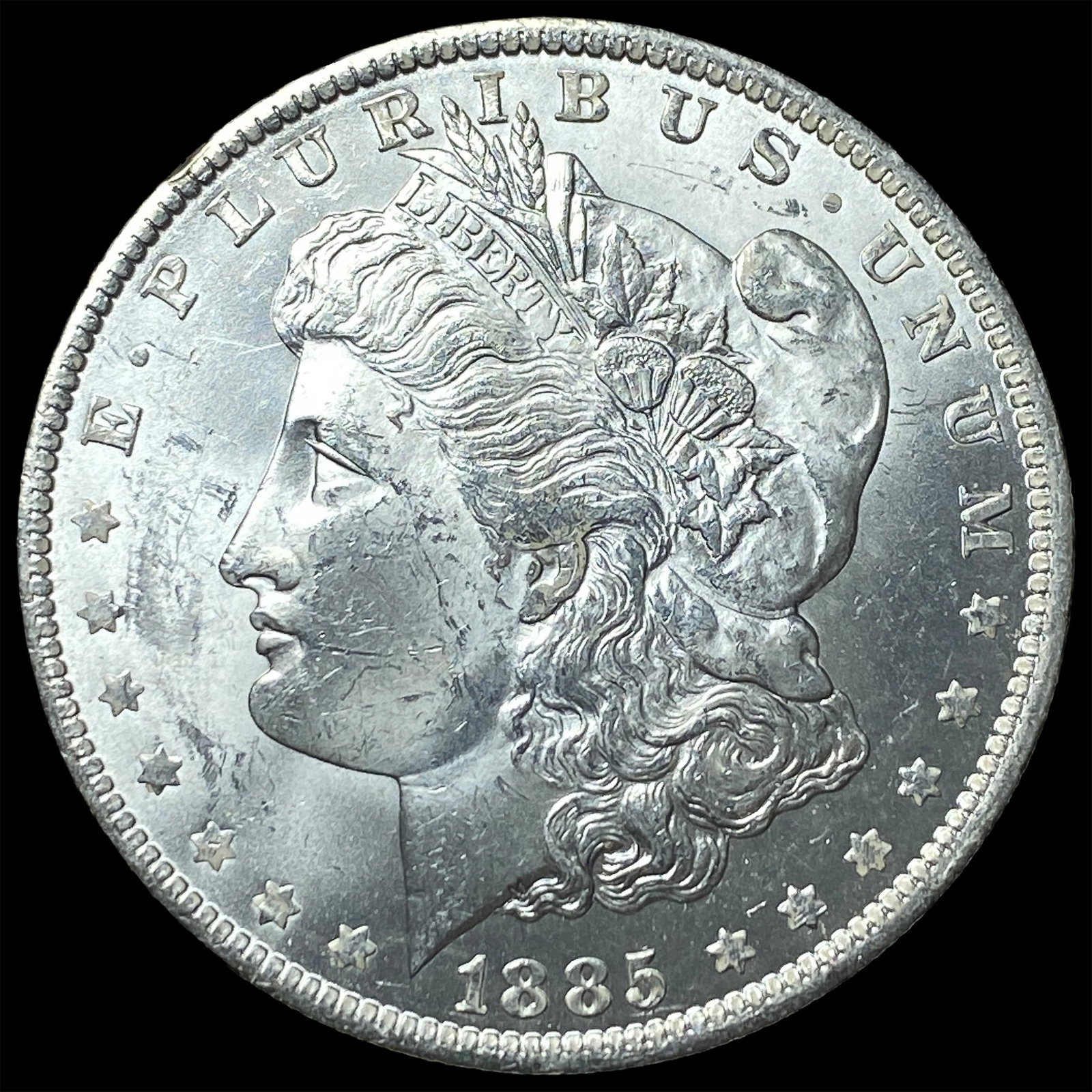 1885 Morgan Silver Dollar CHOICE BU: 1885 Morgan Silver Dollar CHOICE BU