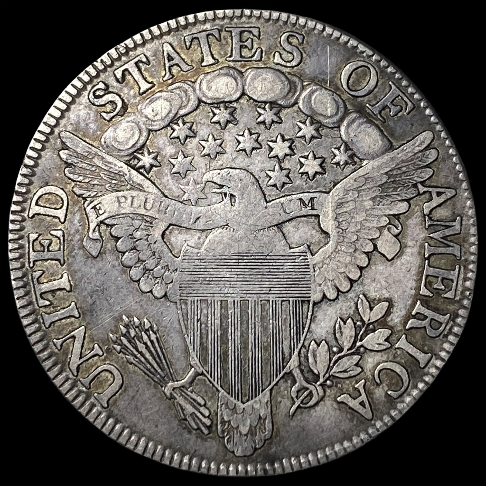 1807 Draped Bust Half Dollar NEARLY UNCIRCULATED - 2
