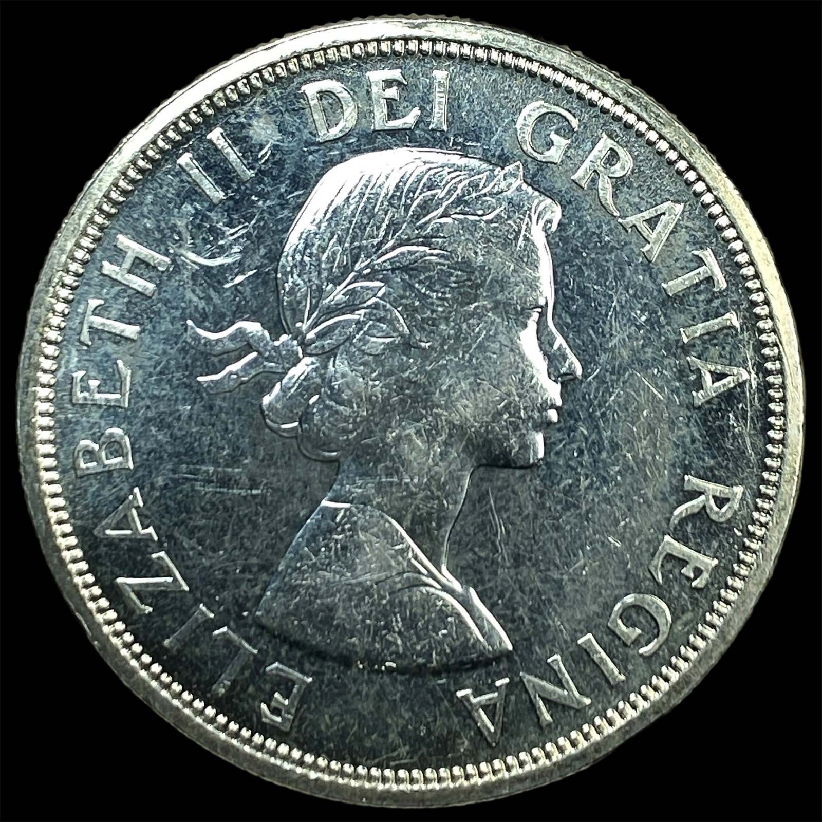 1964 Canada Silver Dollar Charlottetown GEM BU: 1964 Canada Silver Dollar Charlottetown GEM BU