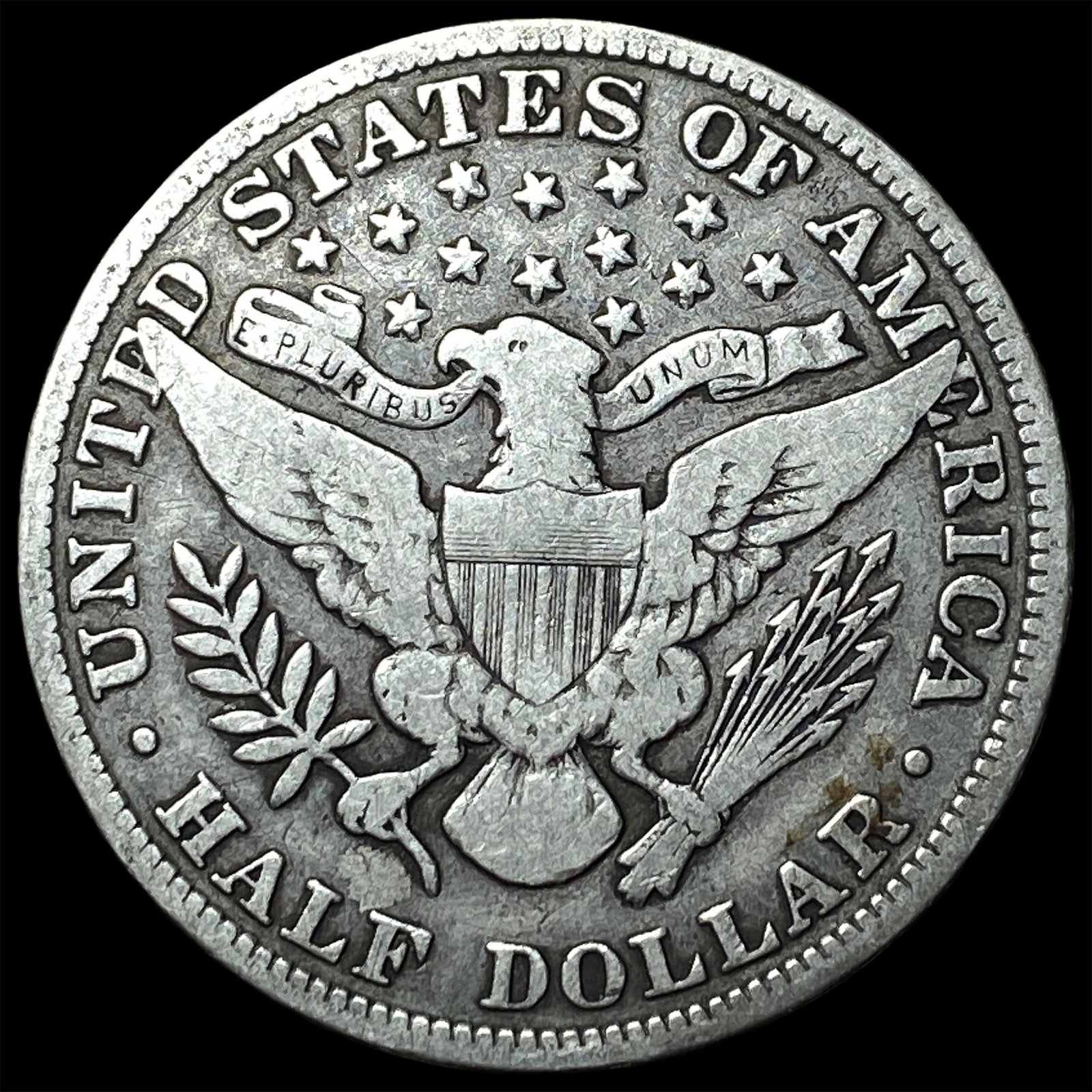 1909 Barber Half Dollar LIGHTLY CIRCULATED - 2