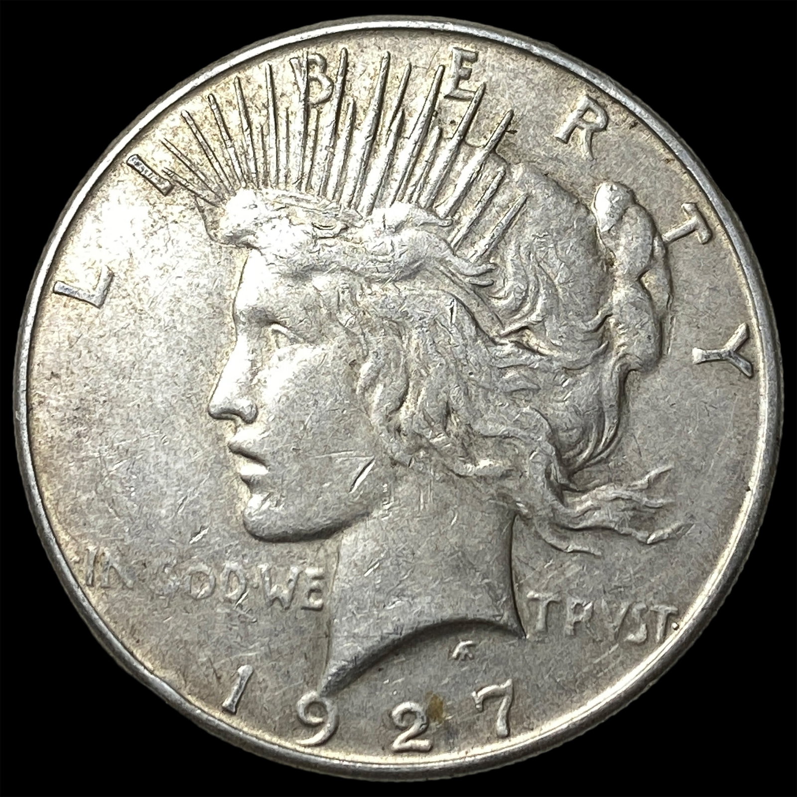 1927-S Silver Peace Dollar UNCIRCULATED: 1927-S Silver Peace Dollar UNCIRCULATED