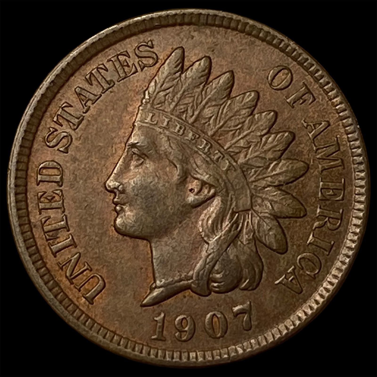 1907 Indian Head Cent UNCIRCULATED (1 of 2)