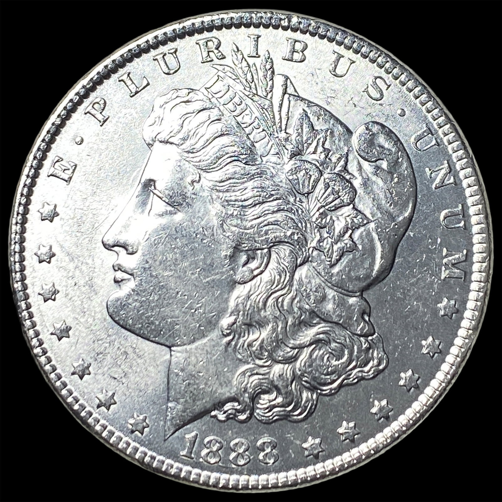 1888 Morgan Silver Dollar UNCIRCULATED: 1888 Morgan Silver Dollar UNCIRCULATED
