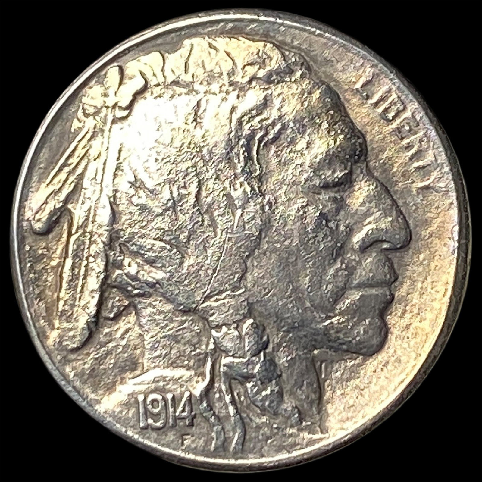 1914-S Buffalo Nickel CLOSELY UNCIRCULATED: 1914-S Buffalo Nickel CLOSELY UNCIRCULATED