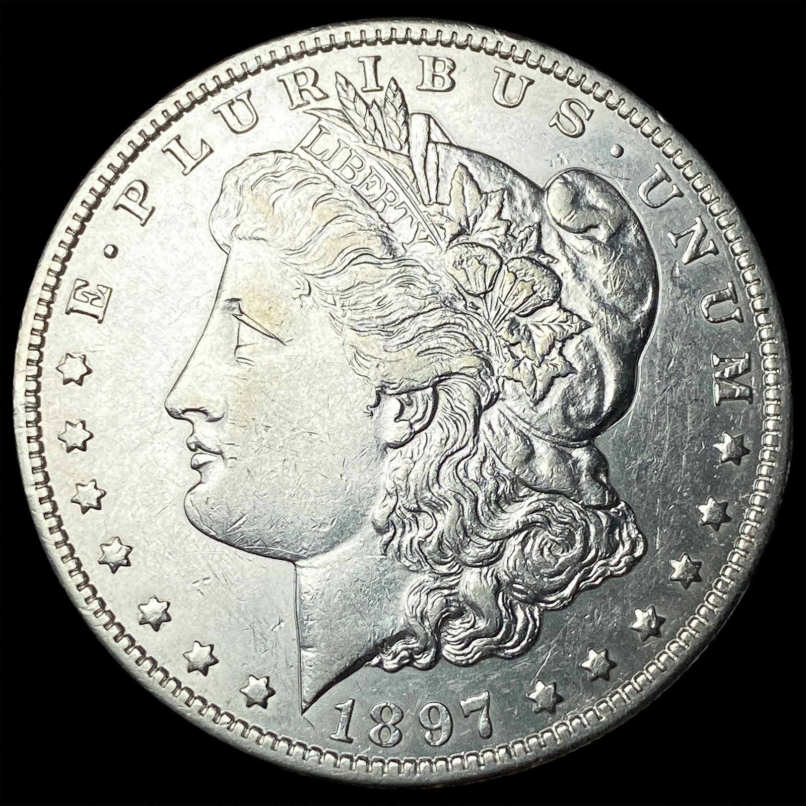 1897-O Silver Morgan Dollar CLOSELY UNCIRCULATED (1 of 2)