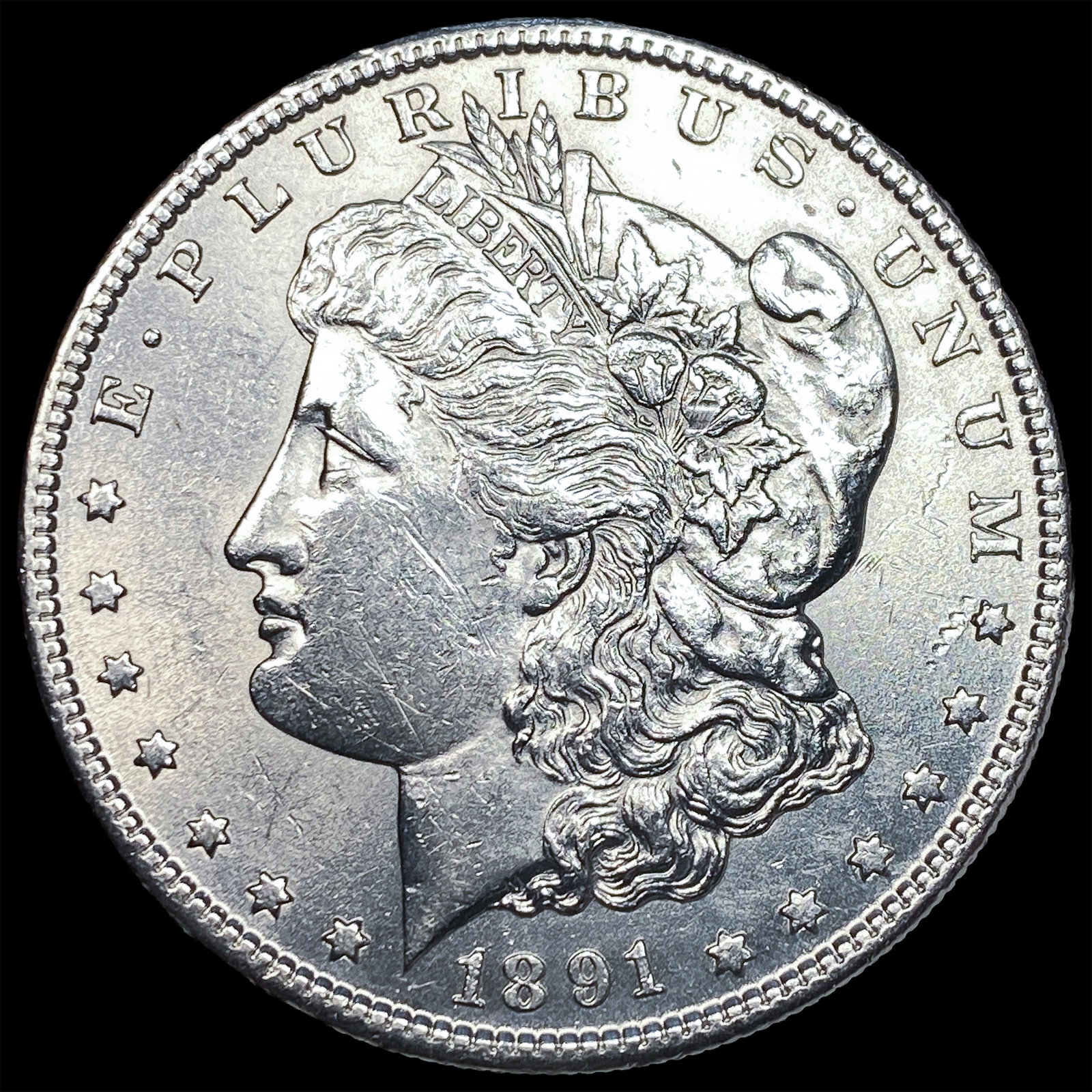 1891-S Morgan Silver Dollar UNCIRCULATED (1 of 2)