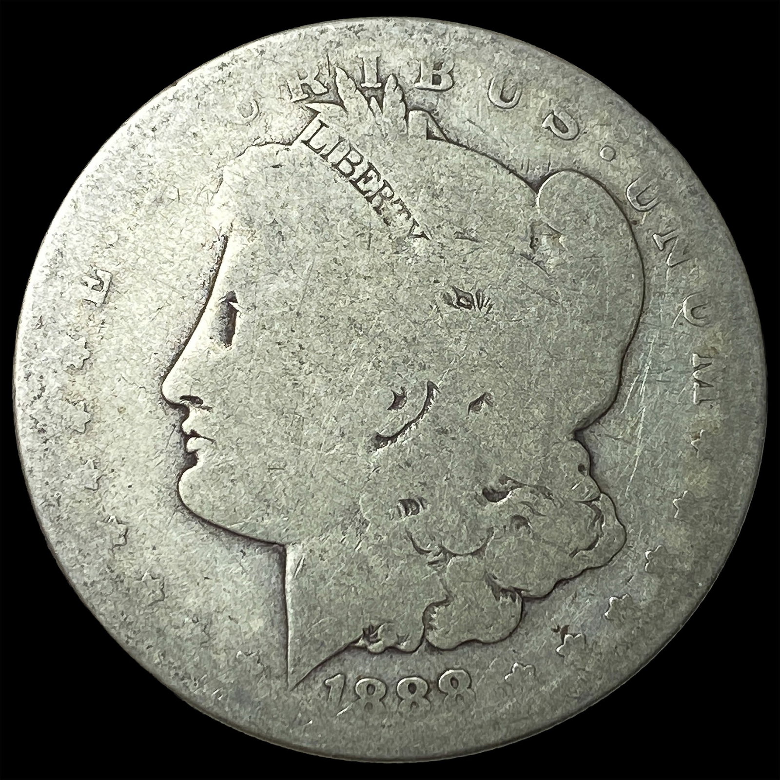 1888-S Morgan Silver Dollar NICELY CIRCULATED: 1888-S Morgan Silver Dollar NICELY CIRCULATED