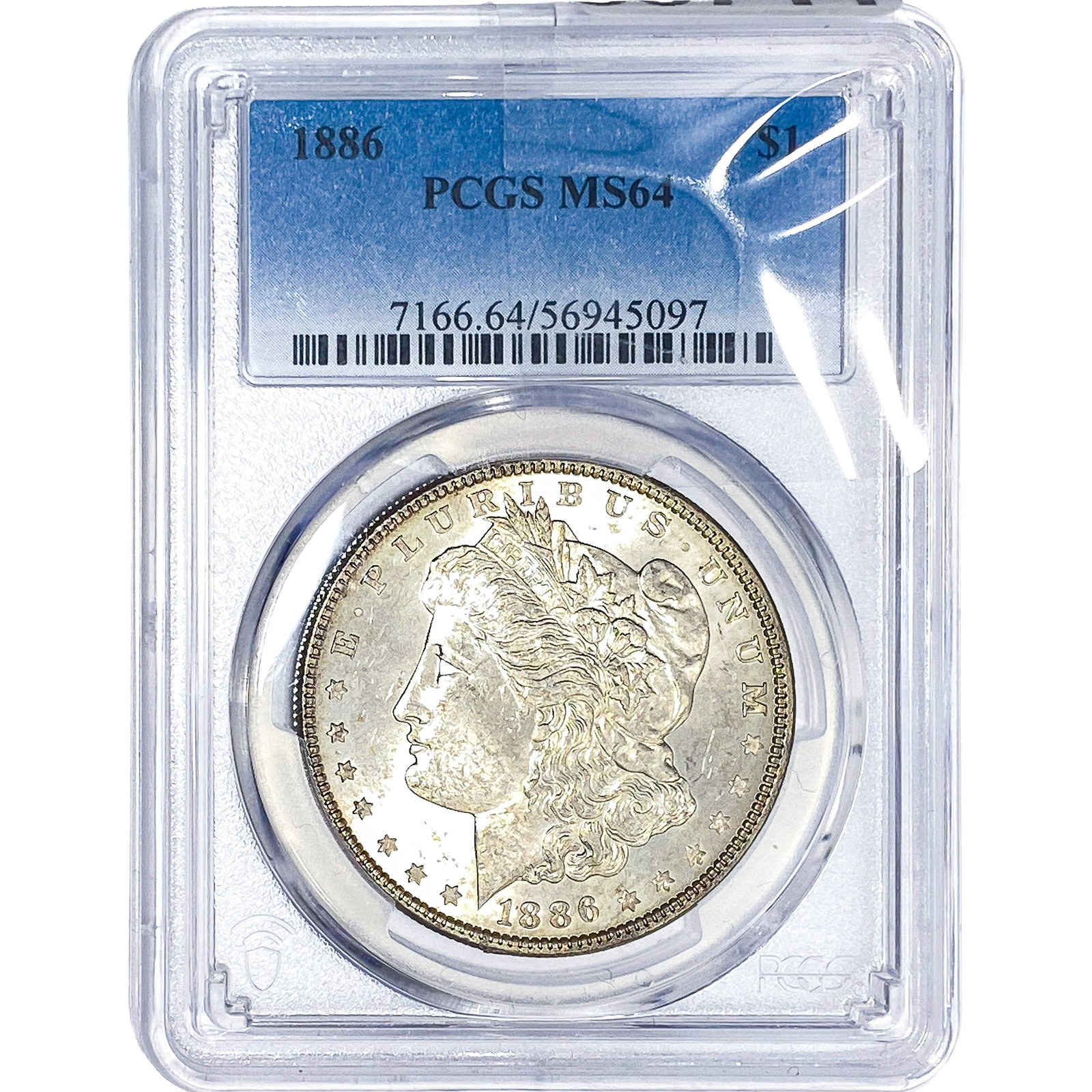1886 Morgan Silver Dollar PCGS MS64 (1 of 2)