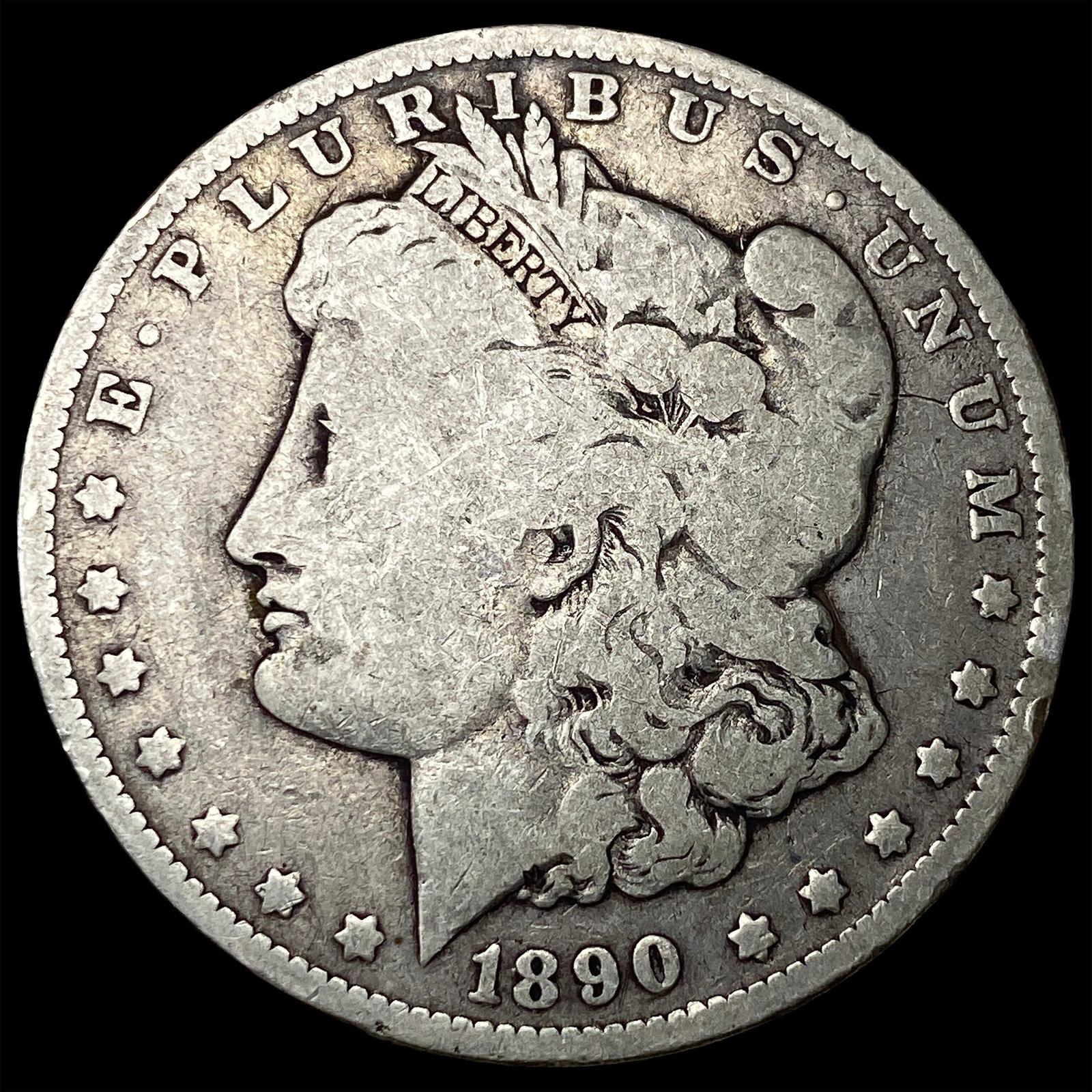 1890-O Silver Morgan Dollar LIGHTLY CIRCULATED: 1890-O Silver Morgan Dollar LIGHTLY CIRCULATED