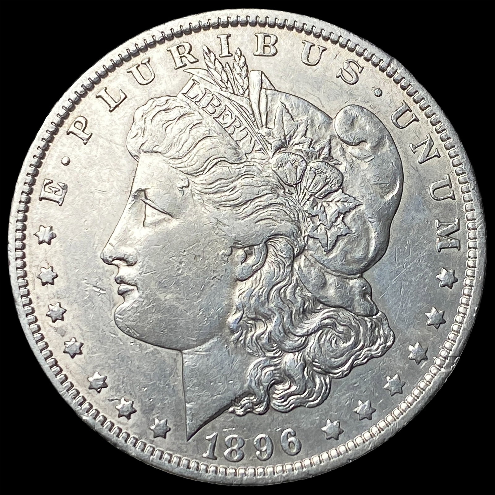 1896-O Silver Morgan Dollar CLOSELY UNCIRCULATED: 1896-O Silver Morgan Dollar CLOSELY UNCIRCULATED