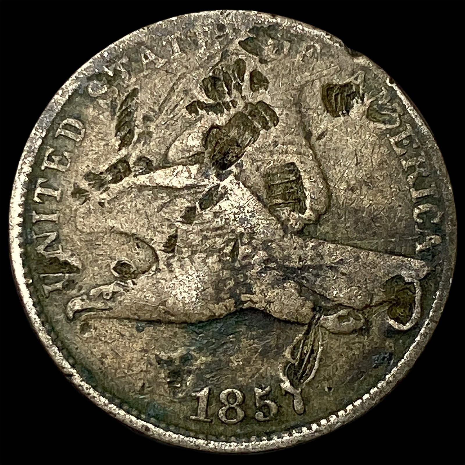 1857 Flying Eagle Cent HIGH GRADE (1 of 2)