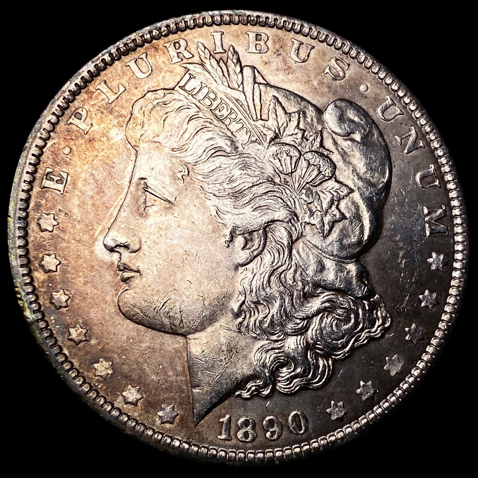 1890 Morgan Silver Dollar UNCIRCULATED: 1890 Morgan Silver Dollar UNCIRCULATED