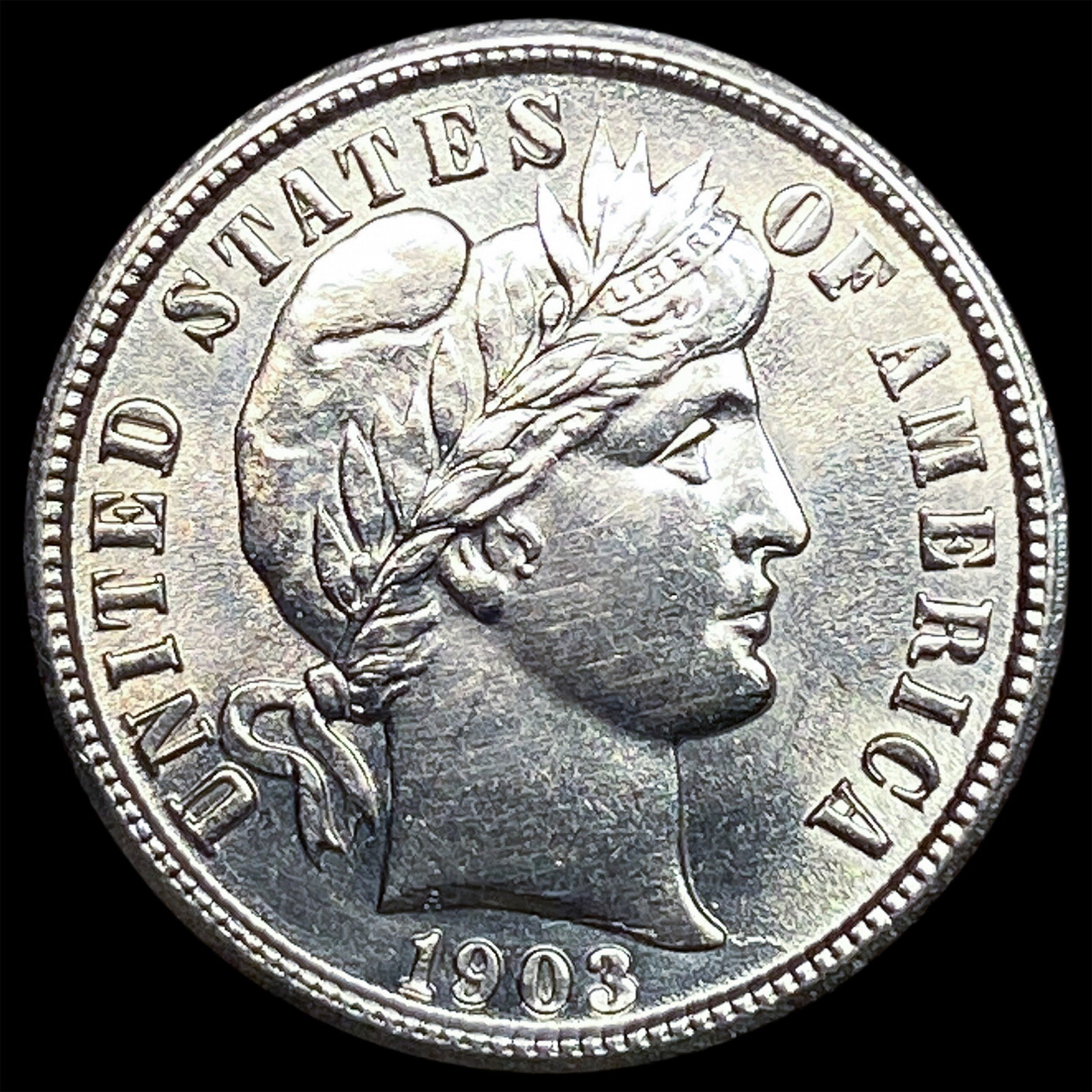 1903 Barber Dime UNCIRCULATED: 1903 Barber Dime UNCIRCULATED