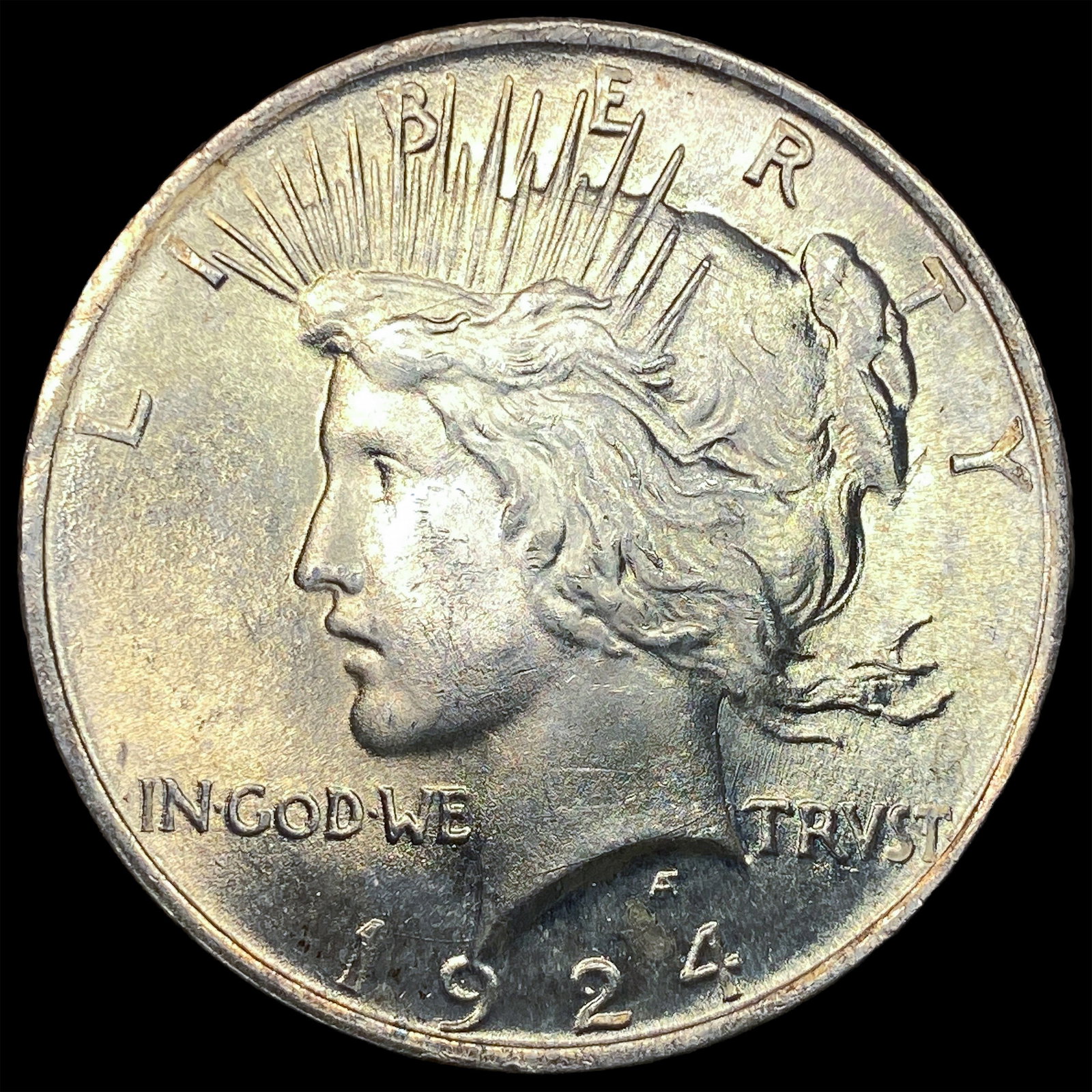 1924 Silver Peace Dollar CHOICE BU: 1924 Silver Peace Dollar CHOICE BU