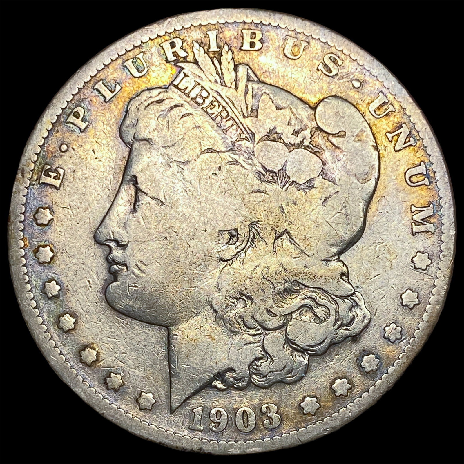 1903-S Silver Morgan Dollar NICELY CIRCULATED (1 of 2)