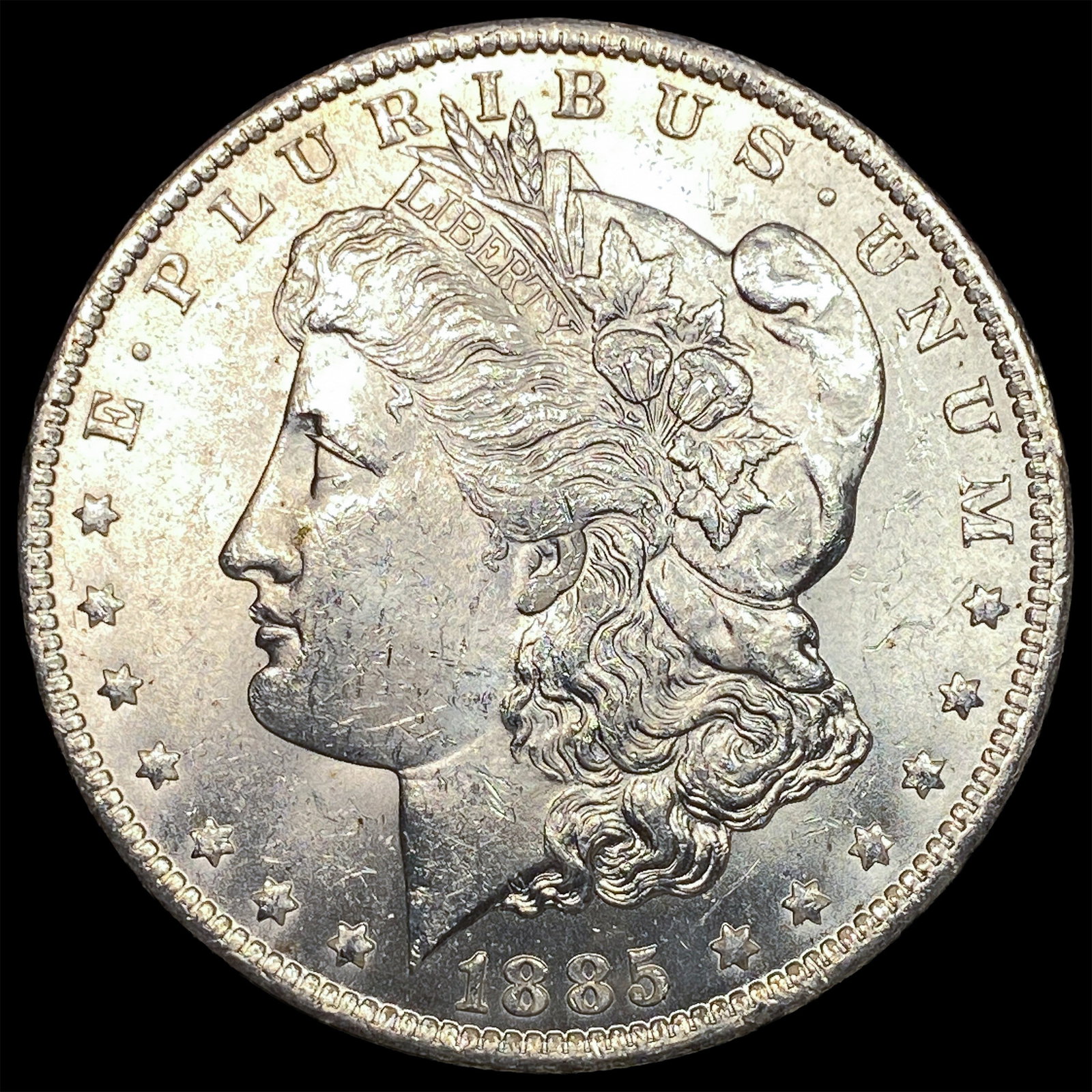 1885-S Silver Morgan Dollar UNCIRCULATED: 1885-S Silver Morgan Dollar UNCIRCULATED