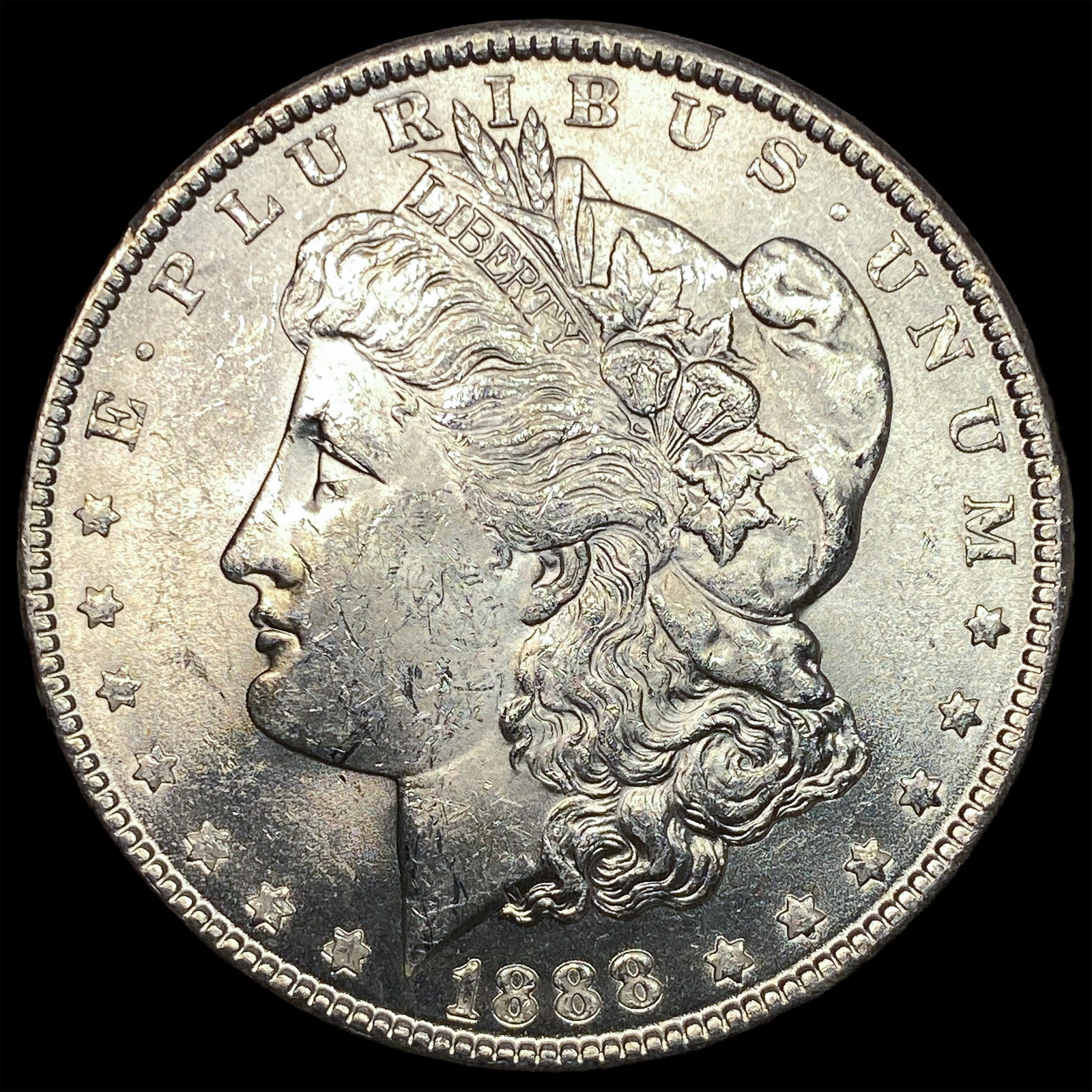 1888 Silver Morgan Dollar UNCIRCULATED: 1888 Silver Morgan Dollar UNCIRCULATED