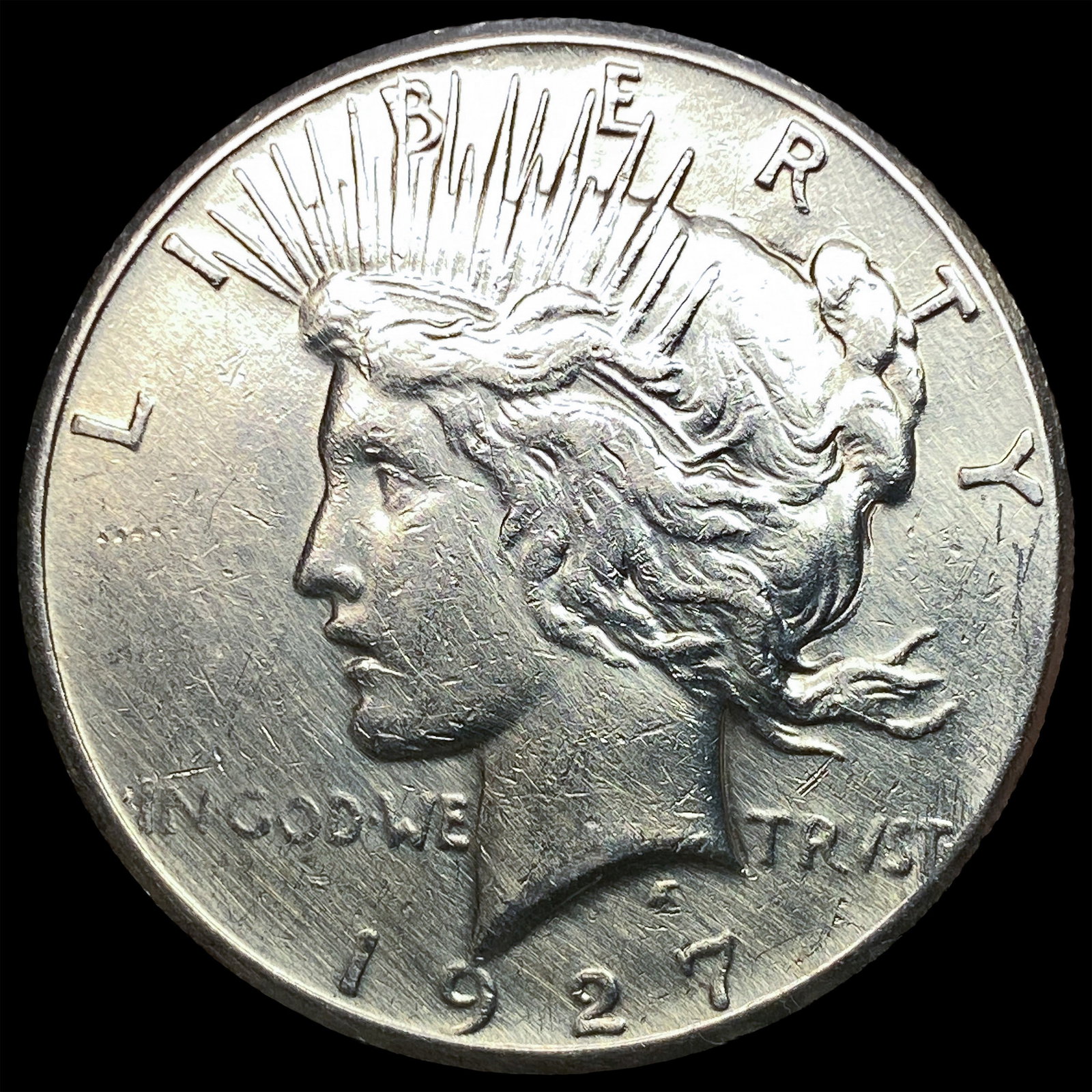 1927 Peace Silver Dollar HIGH GRADE (1 of 2)