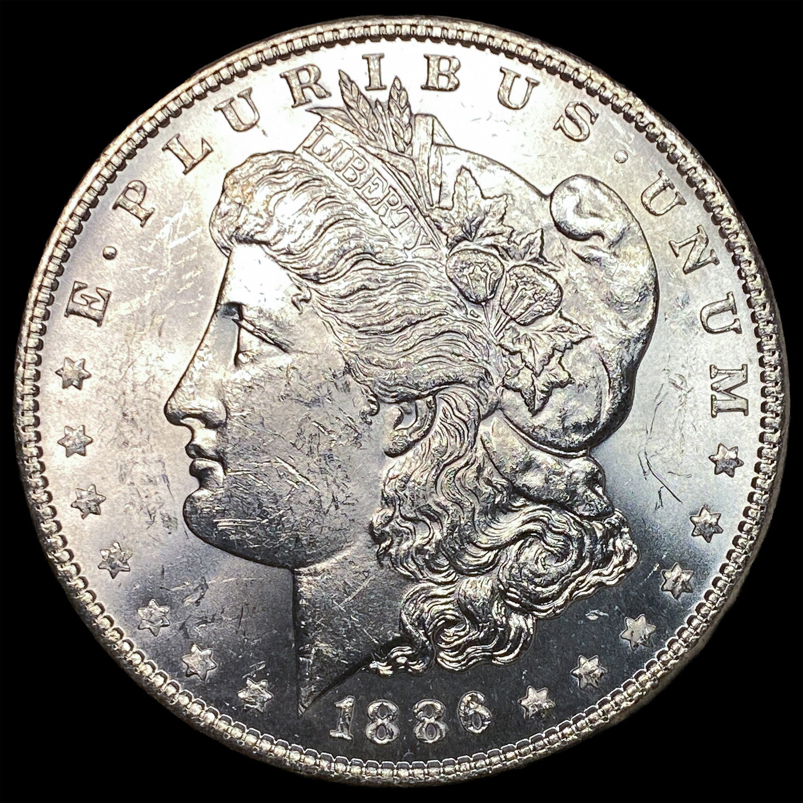 1886 Morgan Silver Dollar UNCIRCULATED: 1886 Morgan Silver Dollar UNCIRCULATED