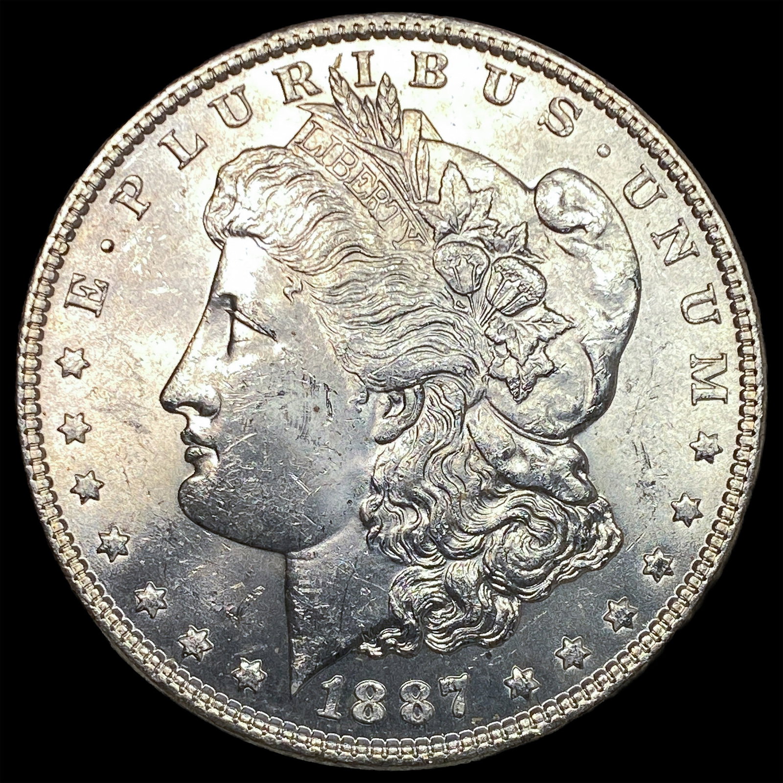 1887 Silver Morgan Dollar UNCIRCULATED: 1887 Silver Morgan Dollar UNCIRCULATED