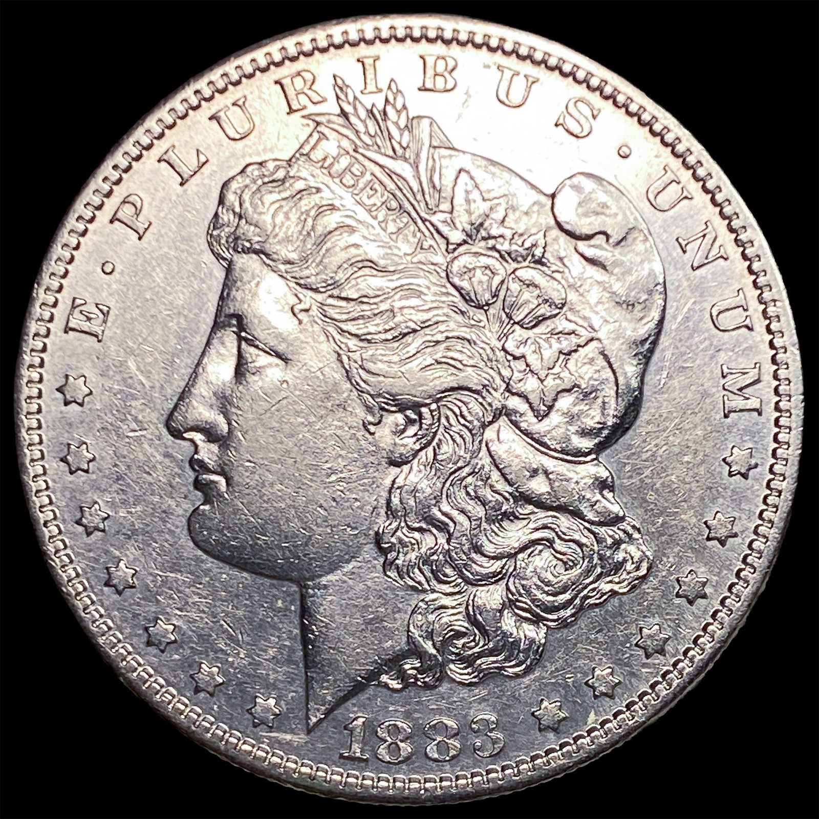1883-S Morgan Silver Dollar CLOSELY UNCIRCULATED: 1883-S Morgan Silver Dollar CLOSELY UNCIRCULATED