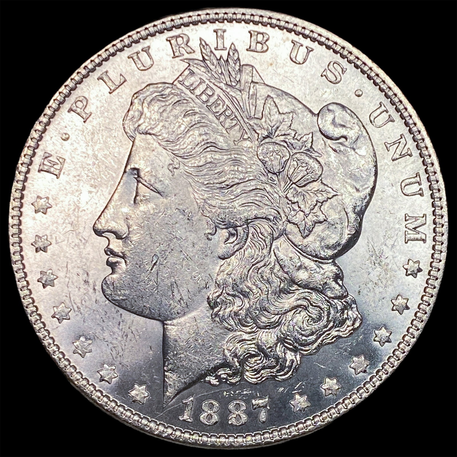 1887 Silver Morgan Dollar UNCIRCULATED: 1887 Silver Morgan Dollar UNCIRCULATED