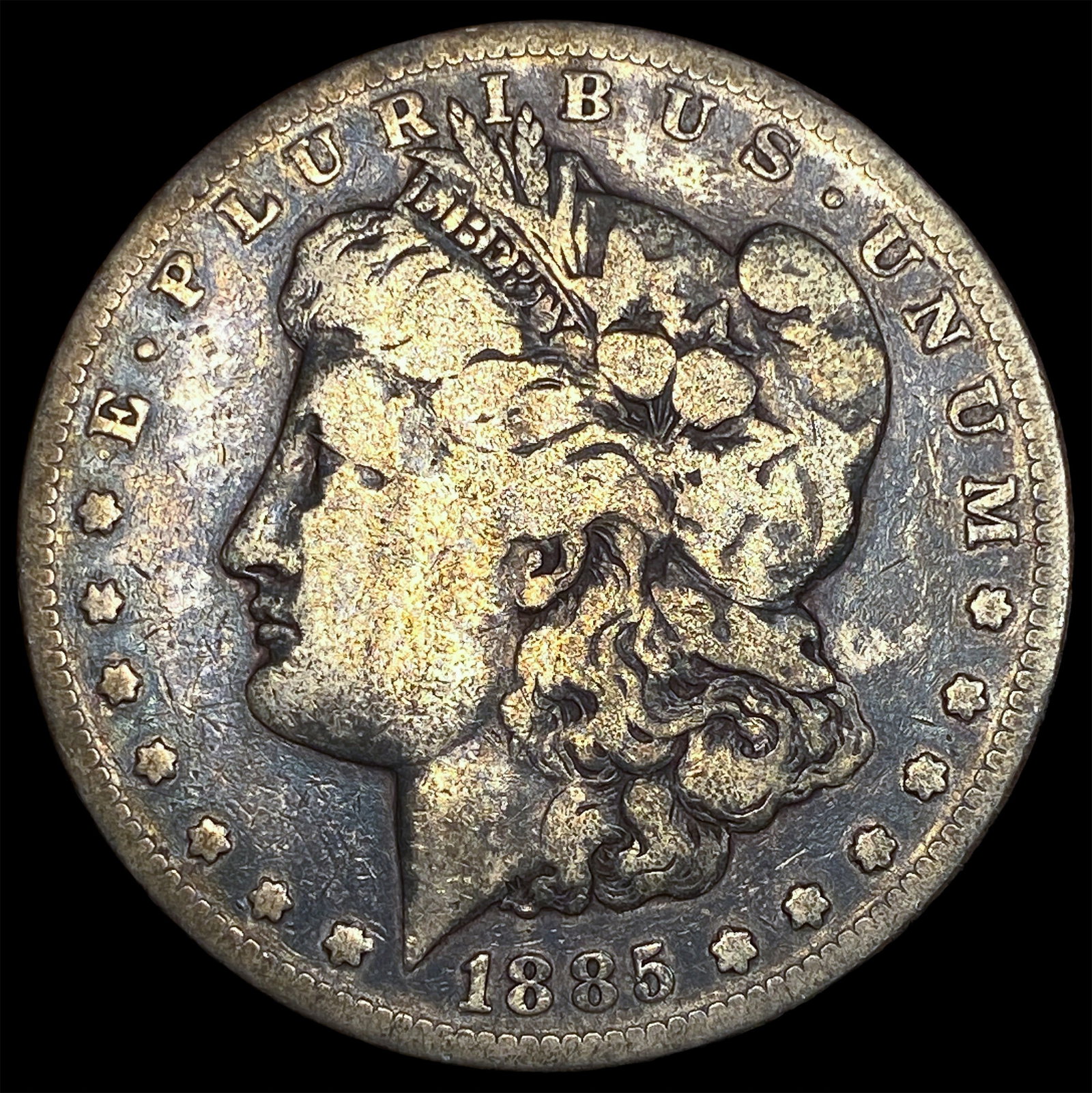 1885 Morgan Silver Dollar NICELY CIRCULATED: 1885 Morgan Silver Dollar NICELY CIRCULATED