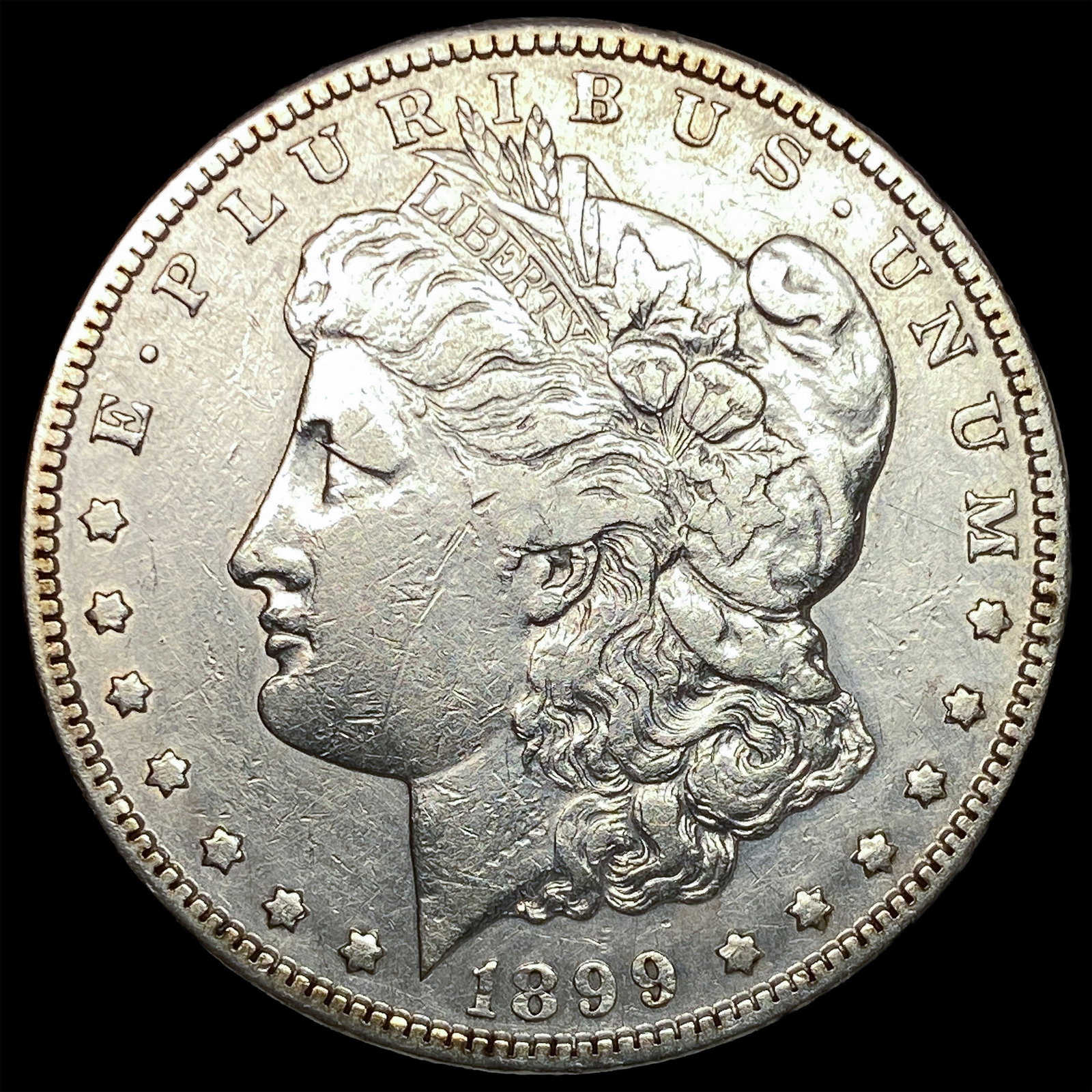 1899-S Silver Morgan Dollar NEARLY UNCIRCULATED (1 of 2)