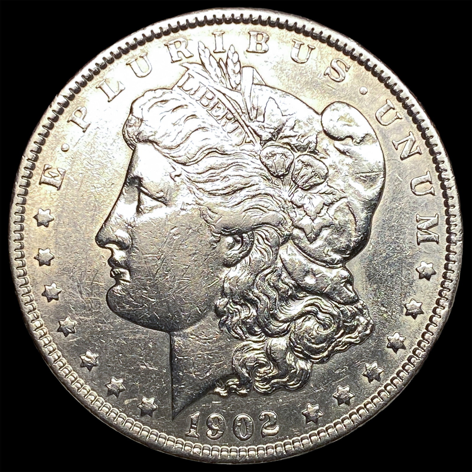 1902-S Silver Morgan Dollar CLOSELY UNCIRCULATED: 1902-S Silver Morgan Dollar CLOSELY UNCIRCULATED