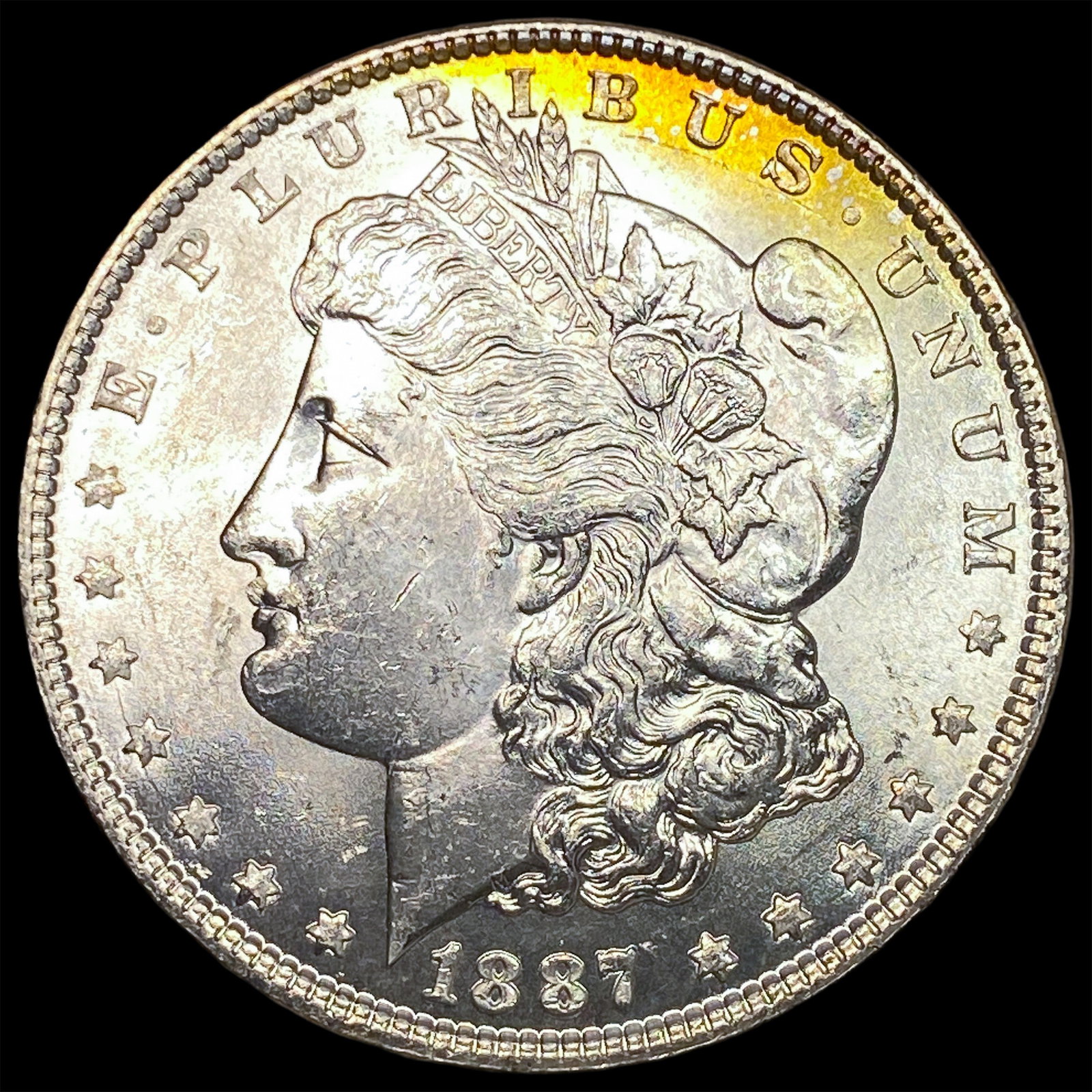 1887 Silver Morgan Dollar UNCIRCULATED: 1887 Silver Morgan Dollar UNCIRCULATED