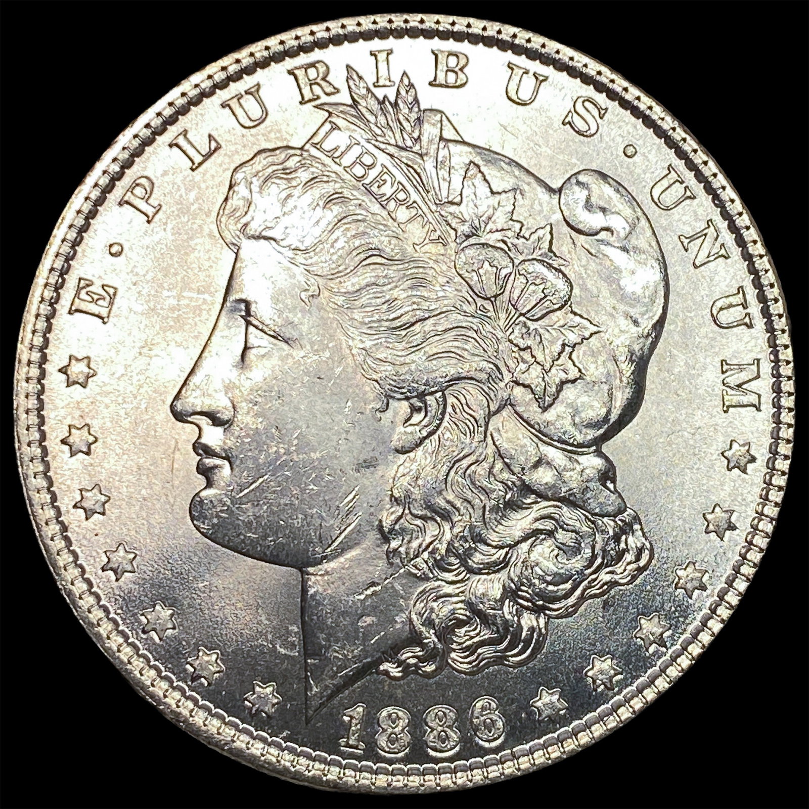 1886 Silver Morgan Dollar UNCIRCULATED: 1886 Silver Morgan Dollar UNCIRCULATED