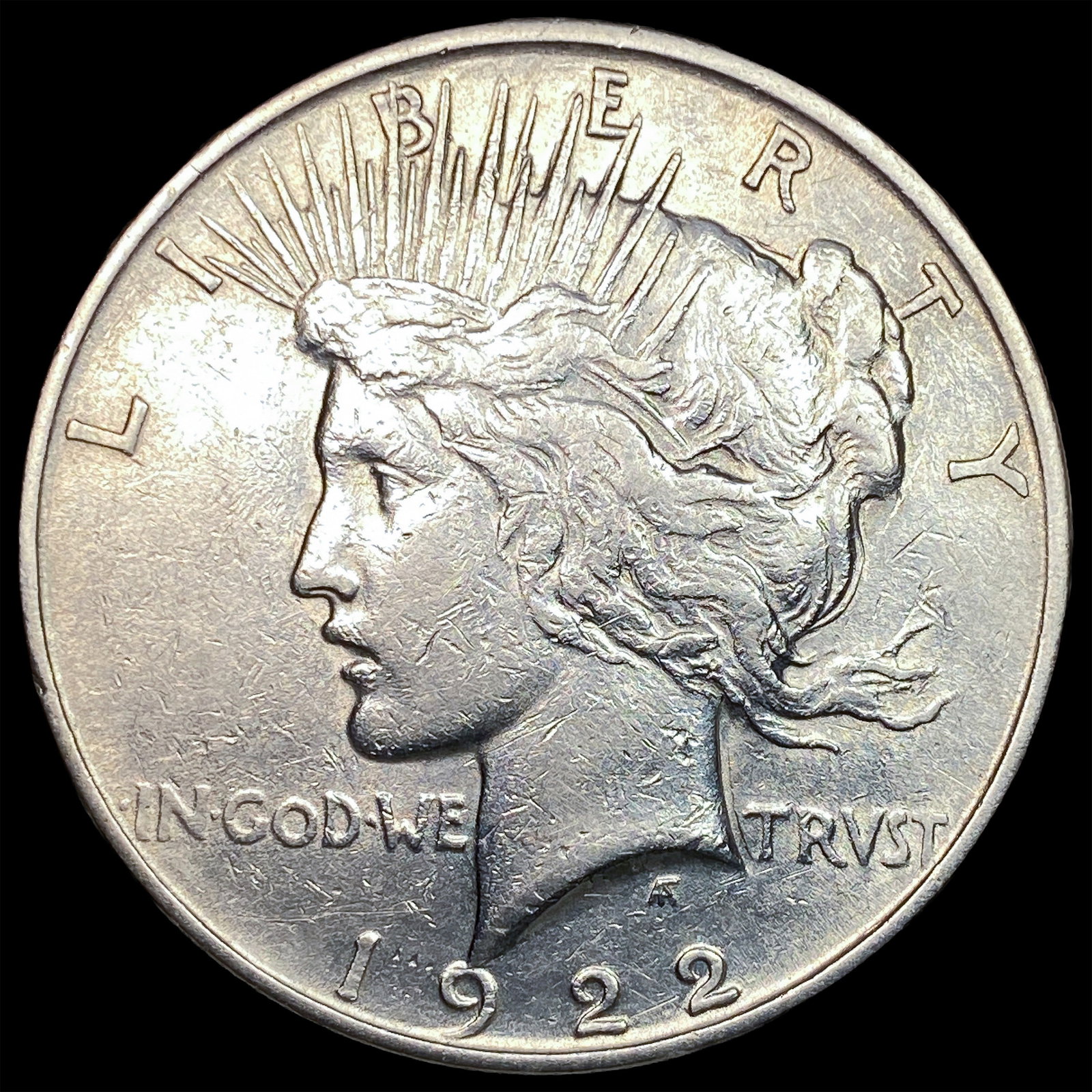 1922 Silver Peace Dollar NEARLY UNCIRCULATED: 1922 Silver Peace Dollar NEARLY UNCIRCULATED