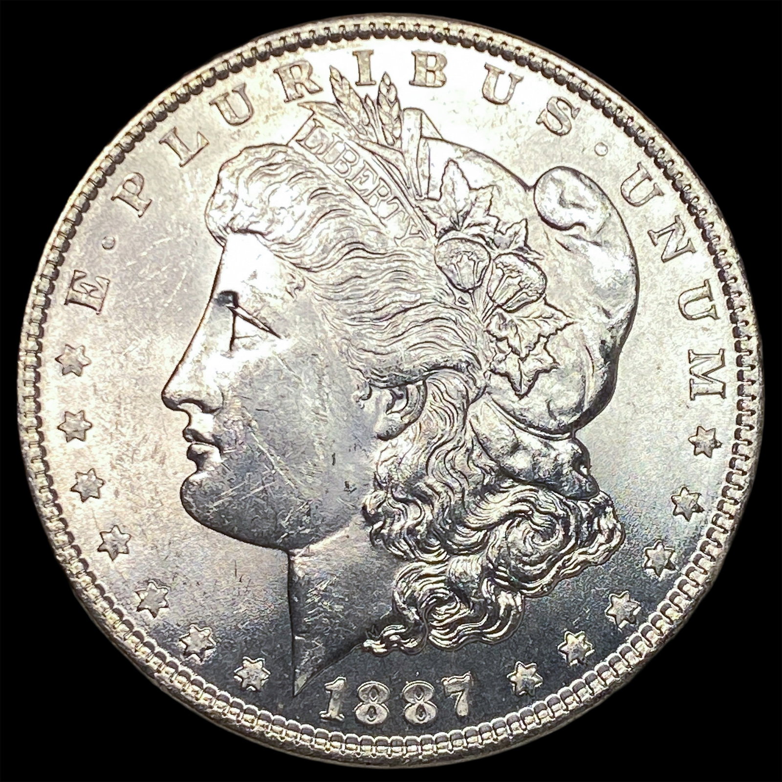 1887 Morgan Silver Dollar UNCIRCULATED: 1887 Morgan Silver Dollar UNCIRCULATED