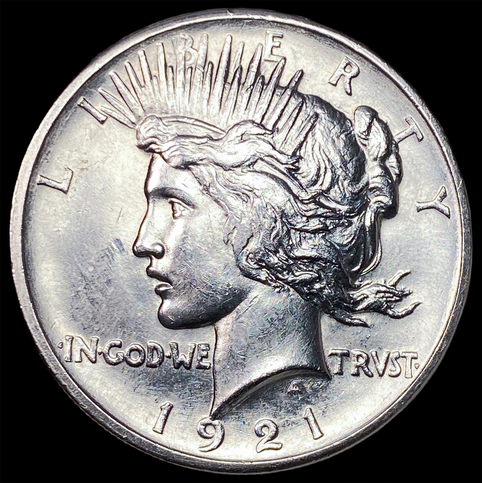 1921 Silver Peace Dollar UNCIRCULATED: 1921 Silver Peace Dollar UNCIRCULATED