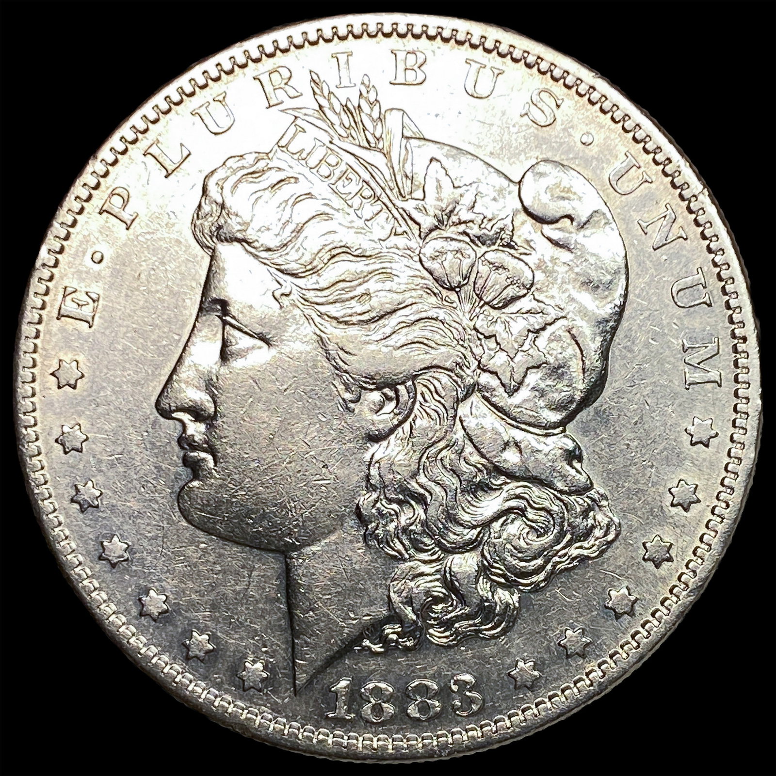 1883-S Silver Morgan Dollar CLOSELY UNCIRCULATED: 1883-S Silver Morgan Dollar CLOSELY UNCIRCULATED