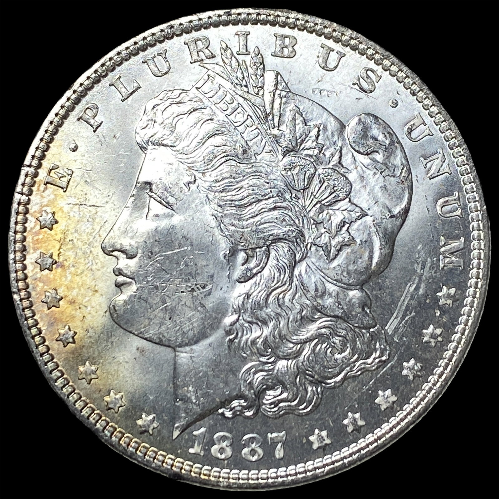 1887 Morgan Silver Dollar UNCIRCULATED: 1887 Morgan Silver Dollar UNCIRCULATED