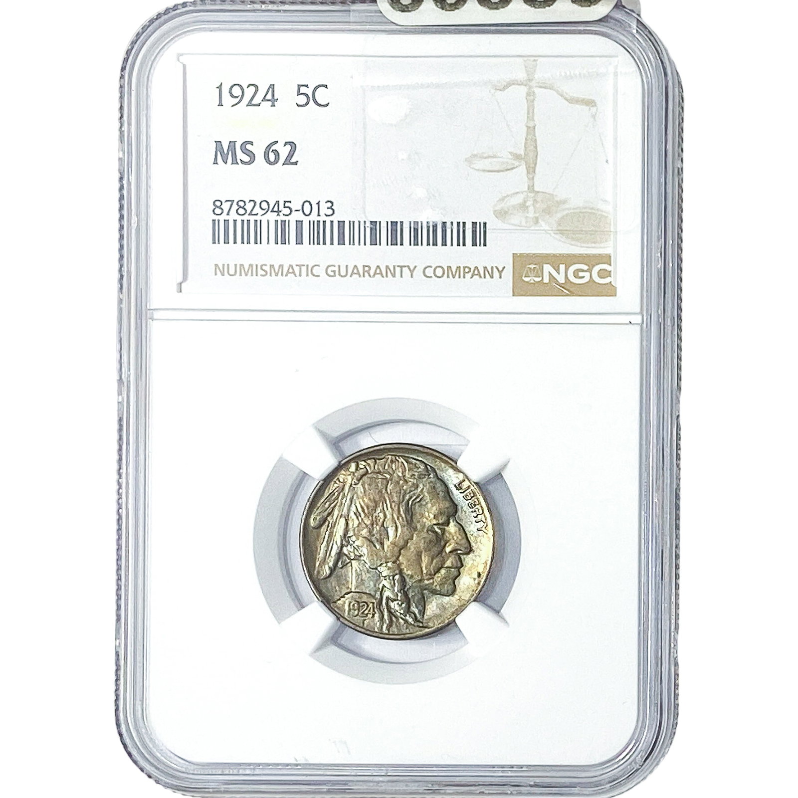 1924 Buffalo Nickel NGC MS62 (1 of 2)