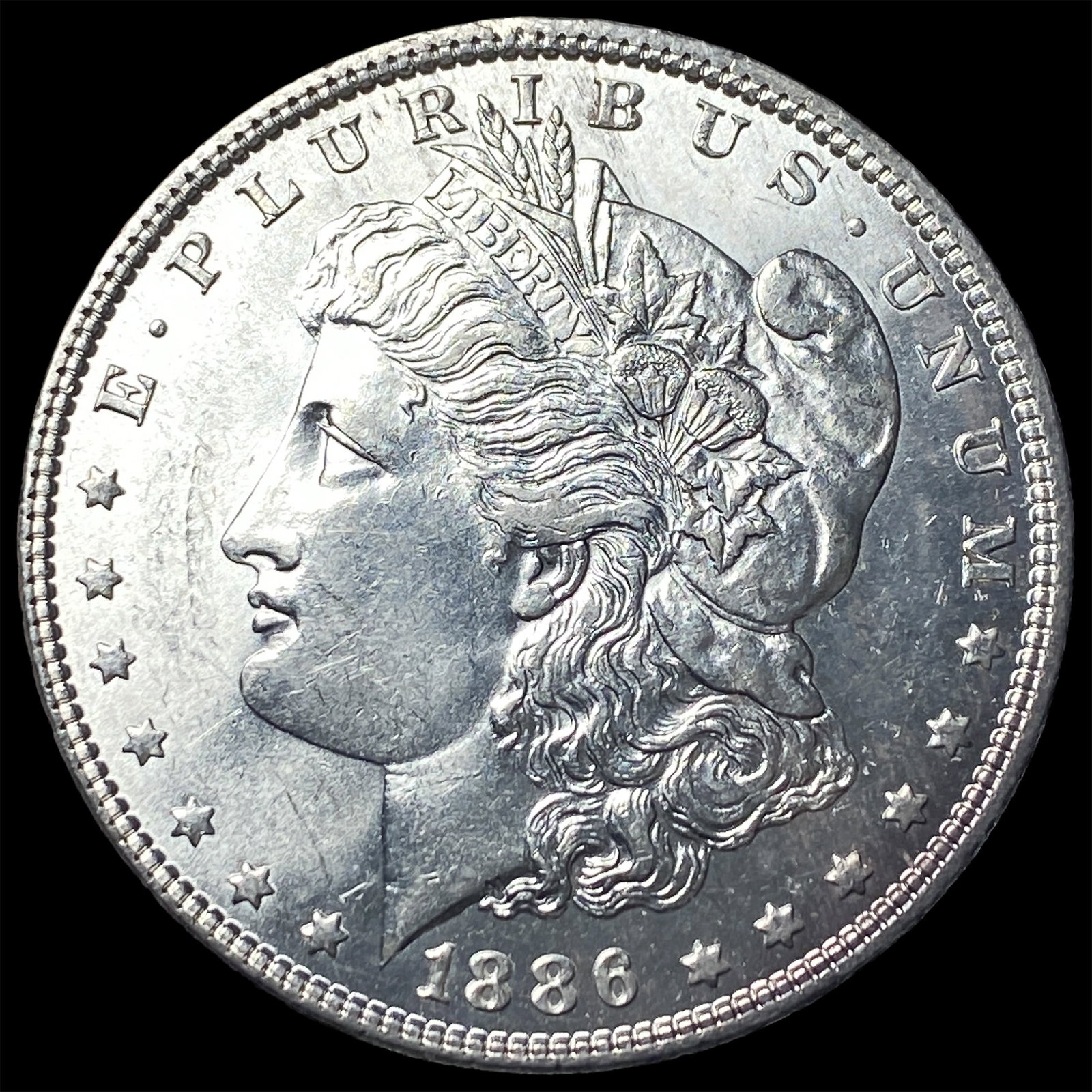 1886 Silver Morgan Dollar UNCIRCULATED: 1886 Silver Morgan Dollar UNCIRCULATED