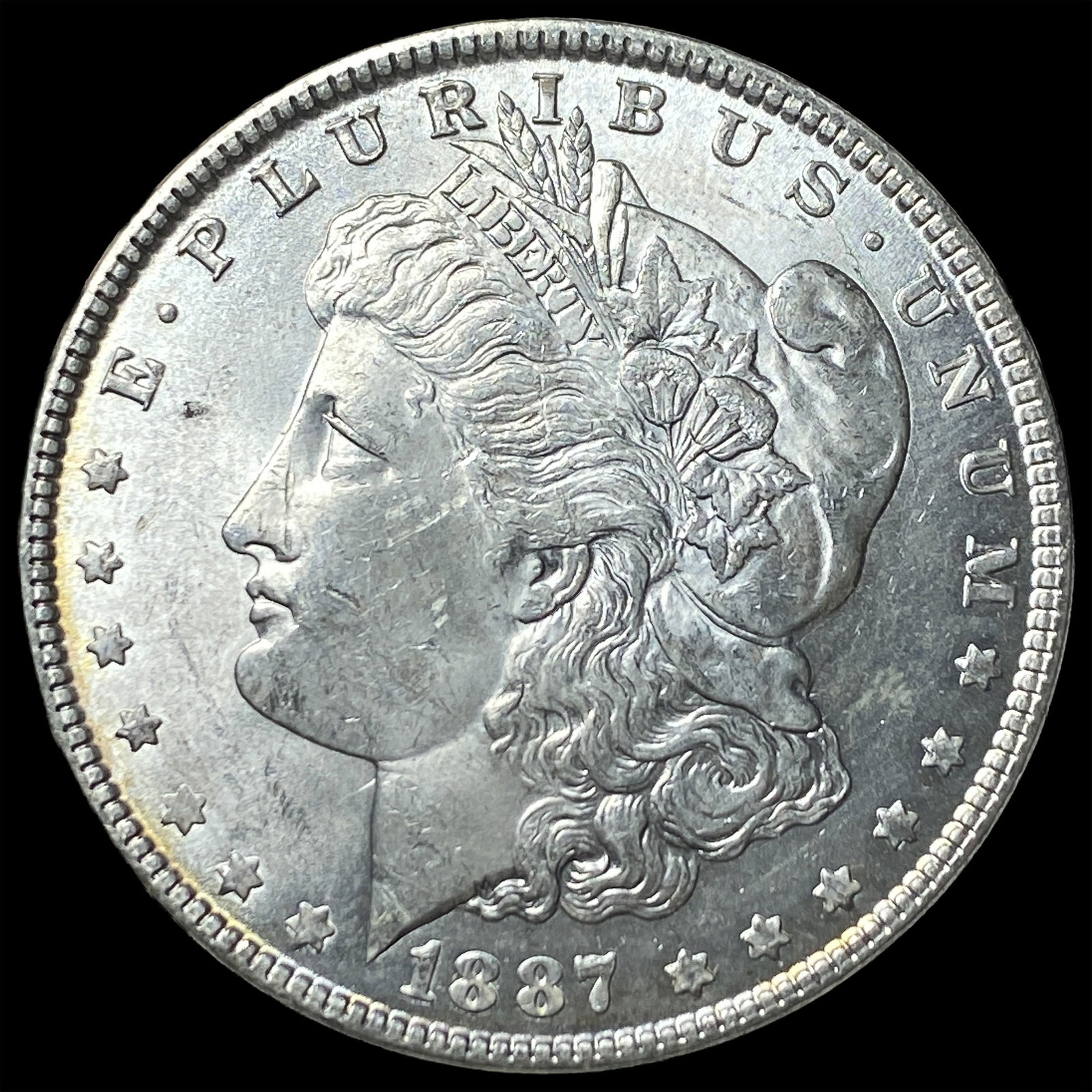 1887 Morgan Silver Dollar UNCIRCULATED: 1887 Morgan Silver Dollar UNCIRCULATED