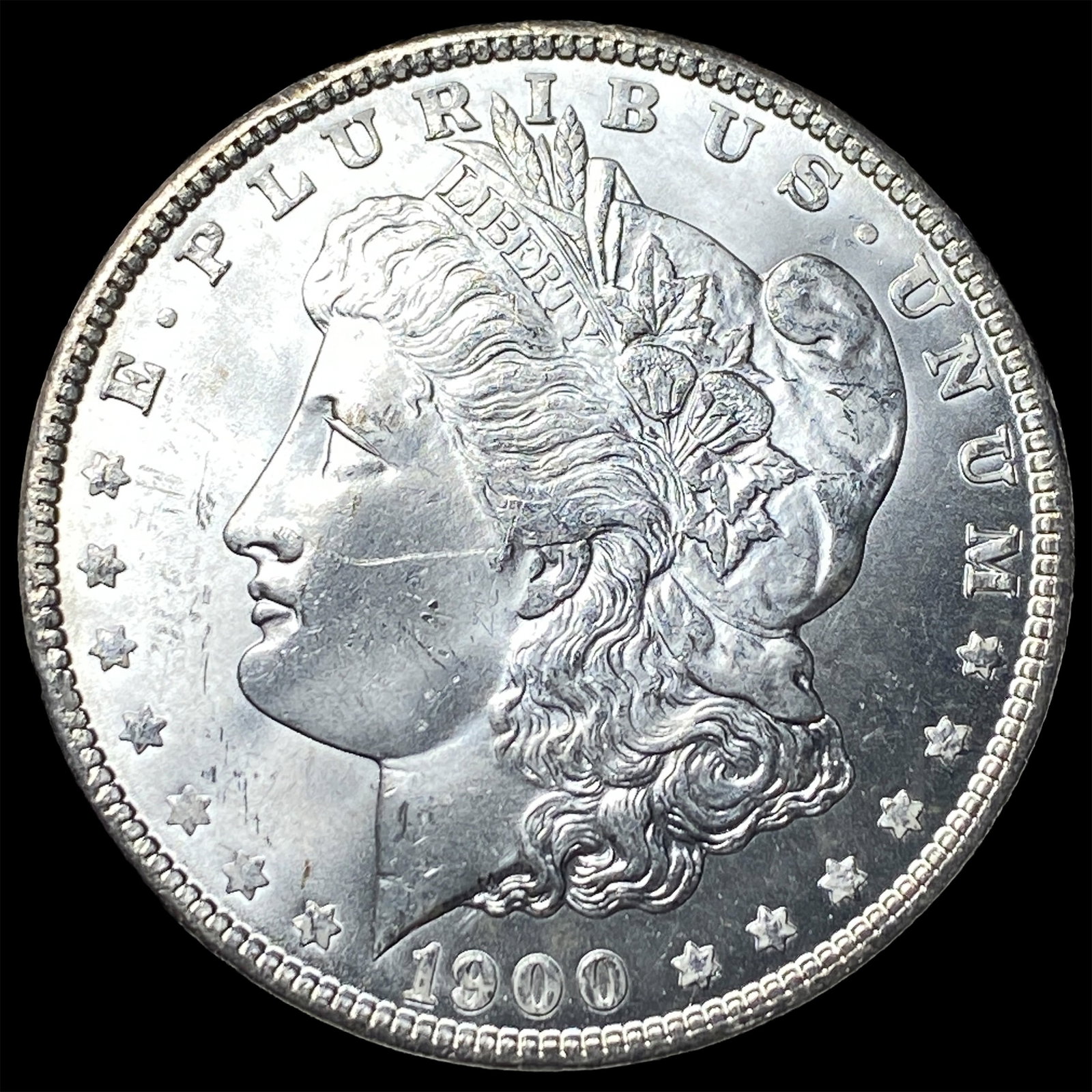 1900 Morgan Silver Dollar UNCIRCULATED: 1900 Morgan Silver Dollar UNCIRCULATED