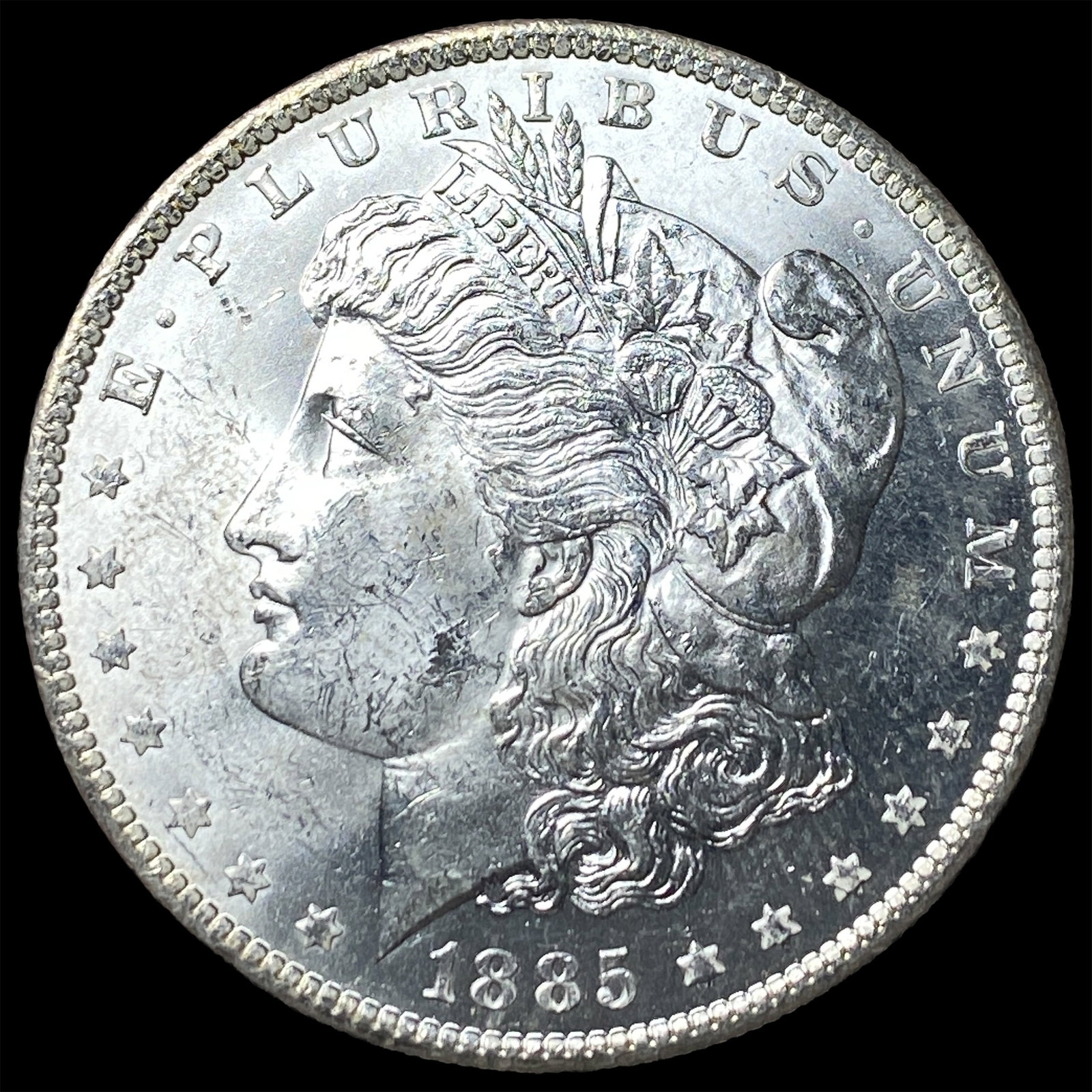 1885-O Morgan Silver Dollar UNCIRCULATED: 1885-O Morgan Silver Dollar UNCIRCULATED