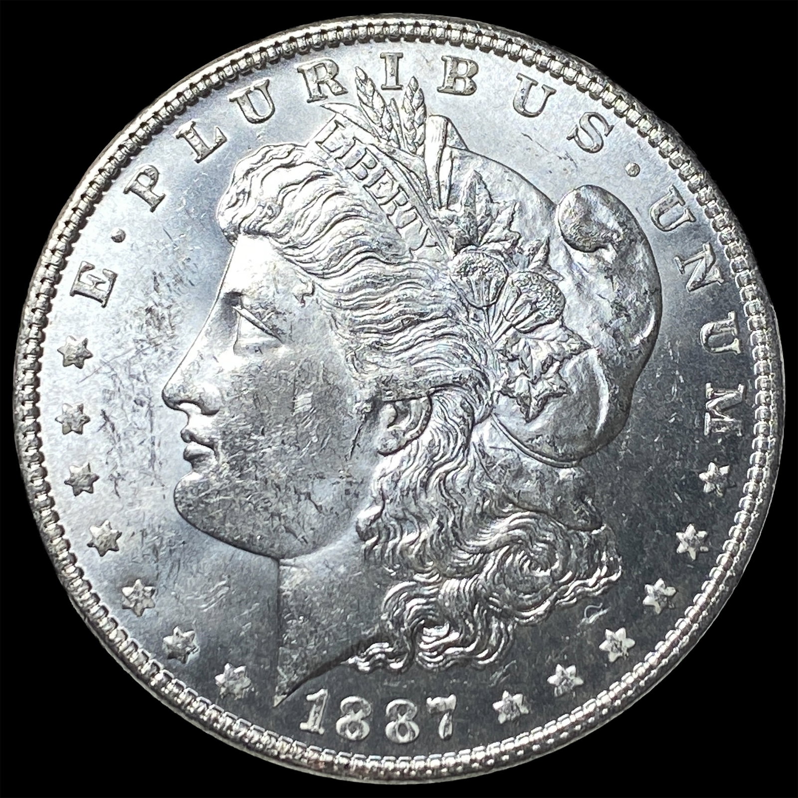 1887 Morgan Silver Dollar UNCIRCULATED: 1887 Morgan Silver Dollar UNCIRCULATED