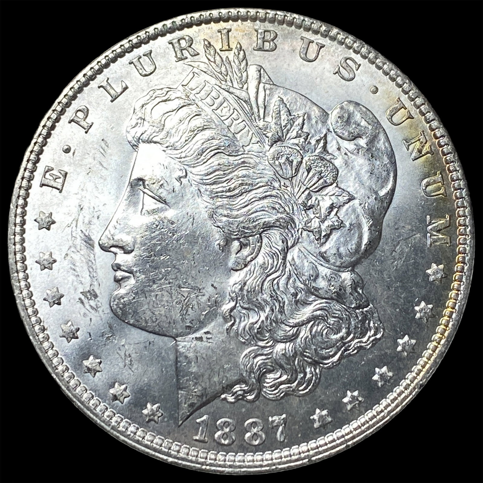 1887 Morgan Silver Dollar UNCIRCULATED: 1887 Morgan Silver Dollar UNCIRCULATED