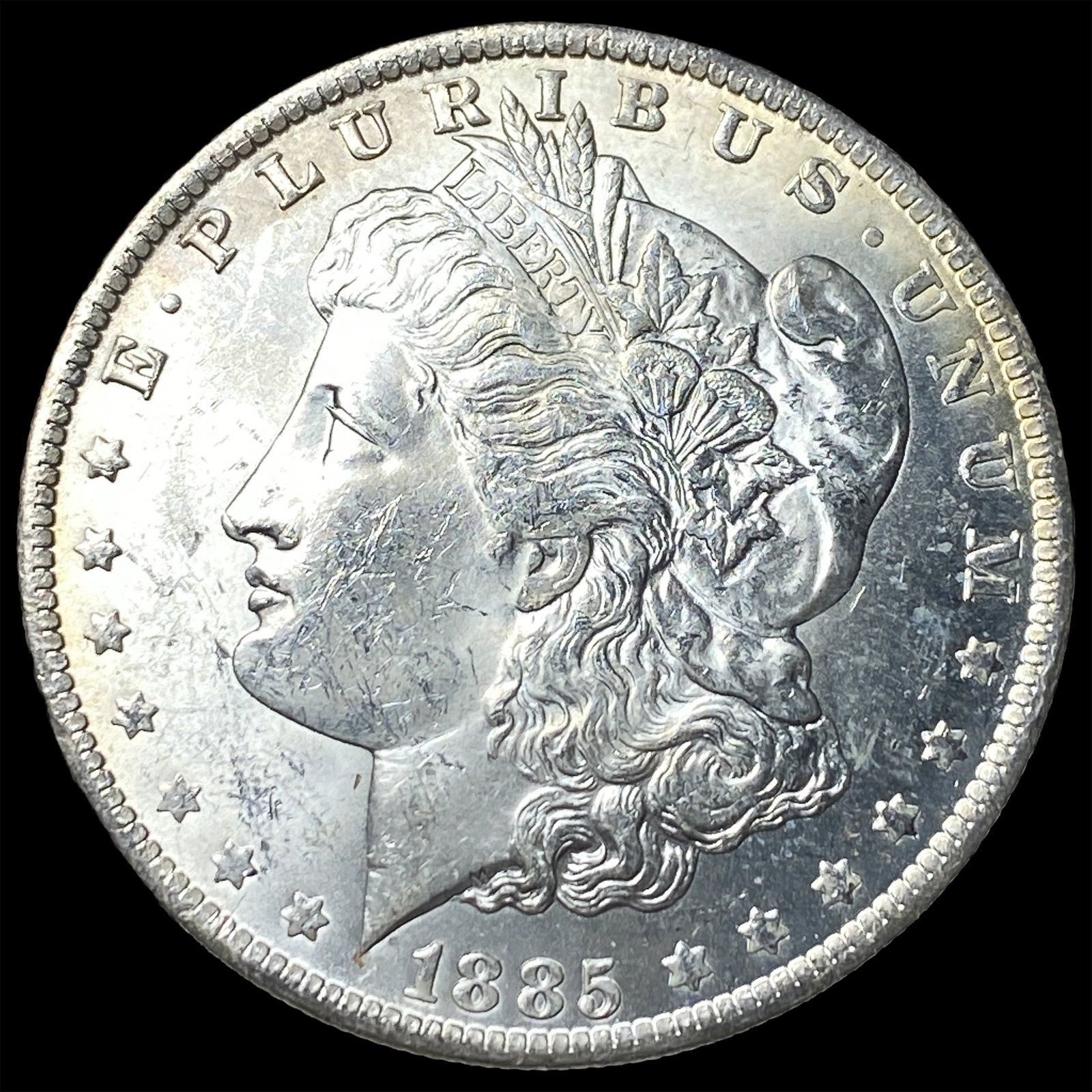 1885-O Silver Morgan Dollar UNCIRCULATED: 1885-O Silver Morgan Dollar UNCIRCULATED