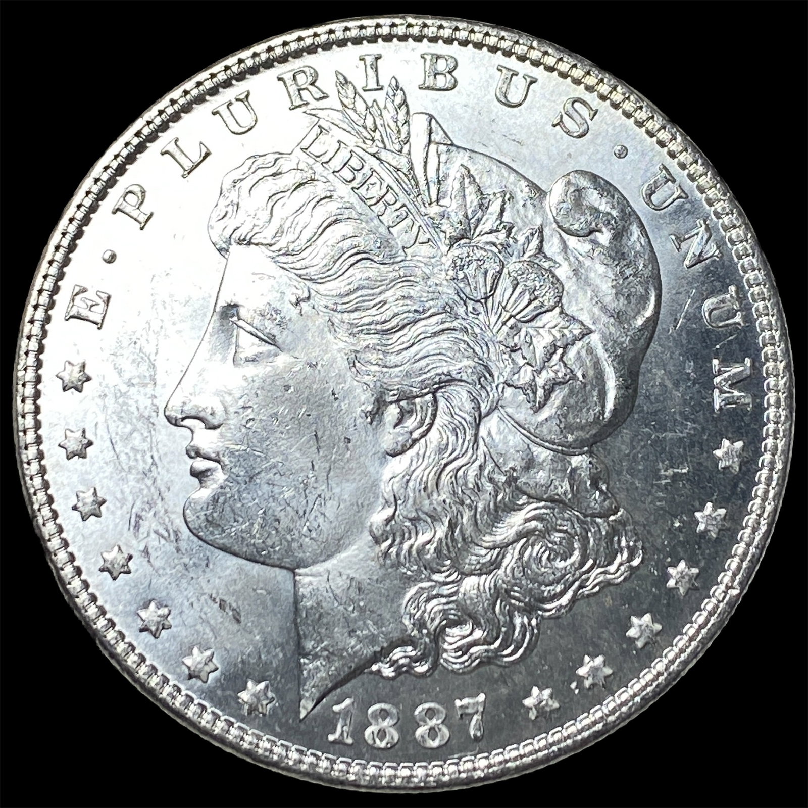1887 Morgan Silver Dollar UNCIRCULATED: 1887 Morgan Silver Dollar UNCIRCULATED