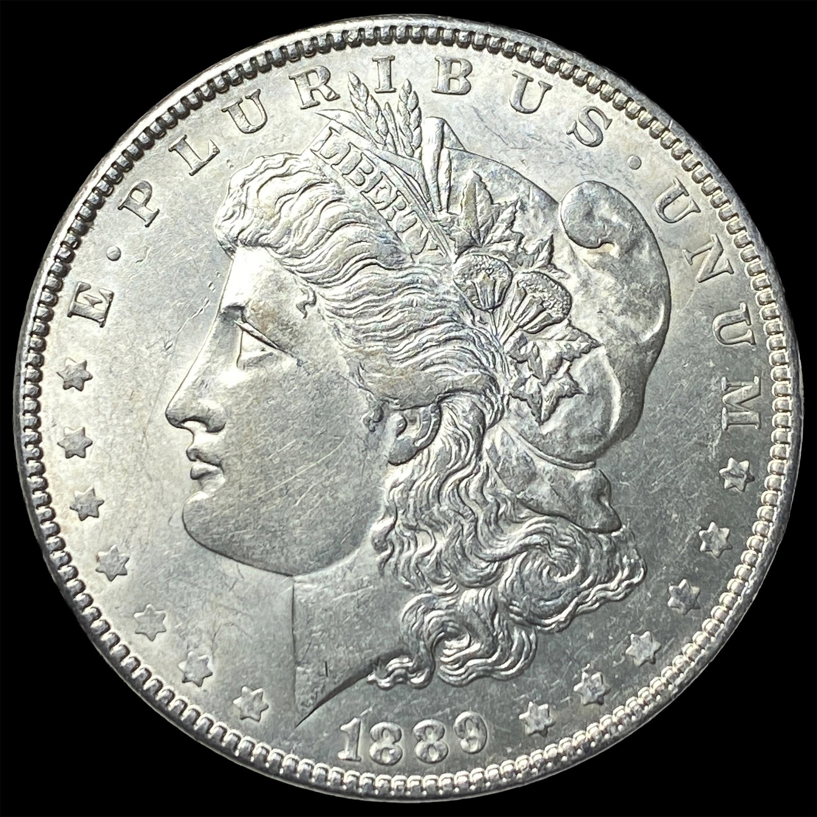 1889 Morgan Silver Dollar UNCIRCULATED: 1889 Morgan Silver Dollar UNCIRCULATED