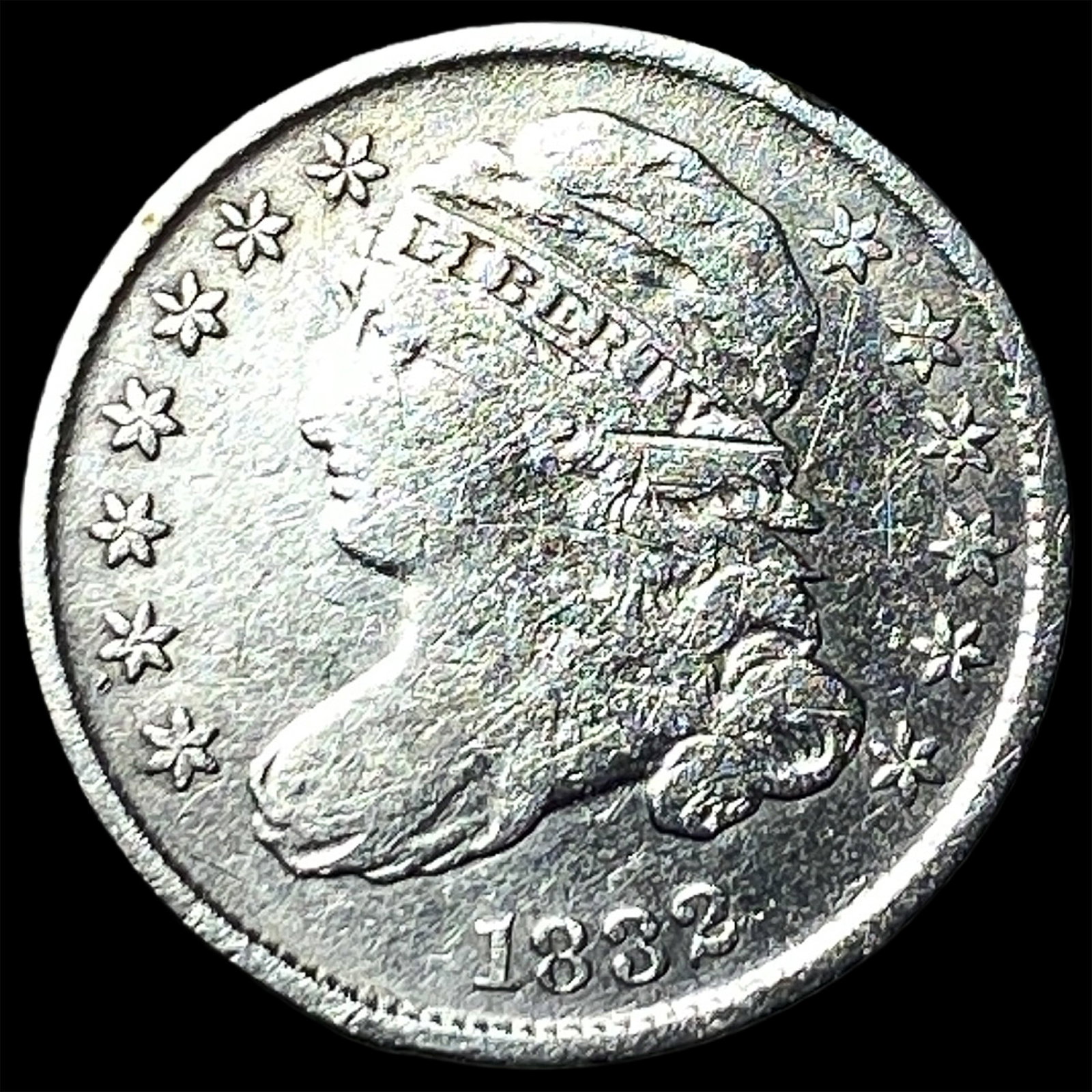 1832 Capped Bust Dime CHOICE AU: 1832 Capped Bust Dime CHOICE AU