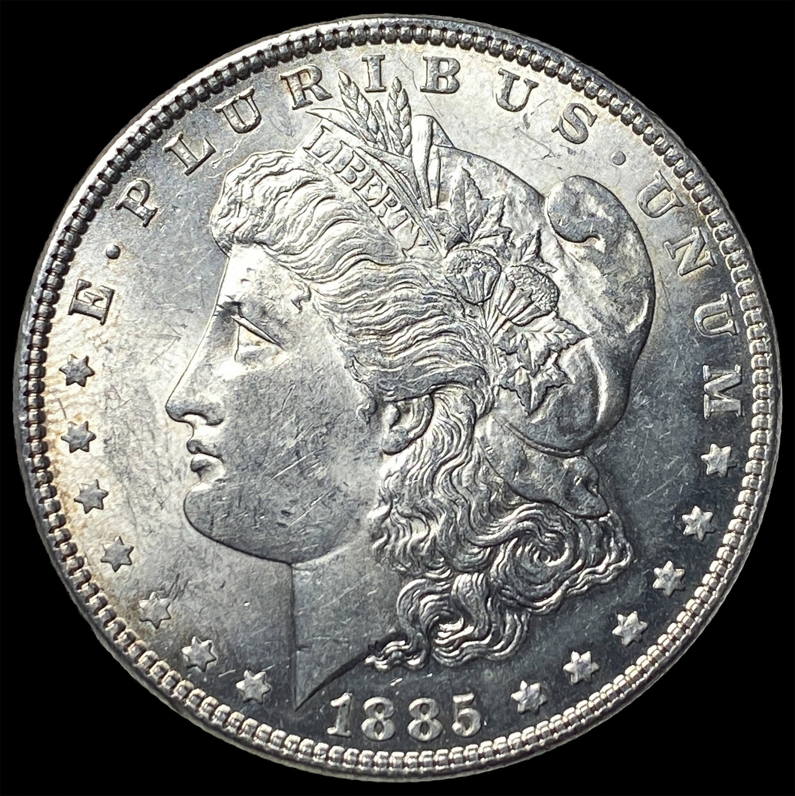 1885 Morgan Silver Dollar UNCIRCULATED: 1885 Morgan Silver Dollar UNCIRCULATED